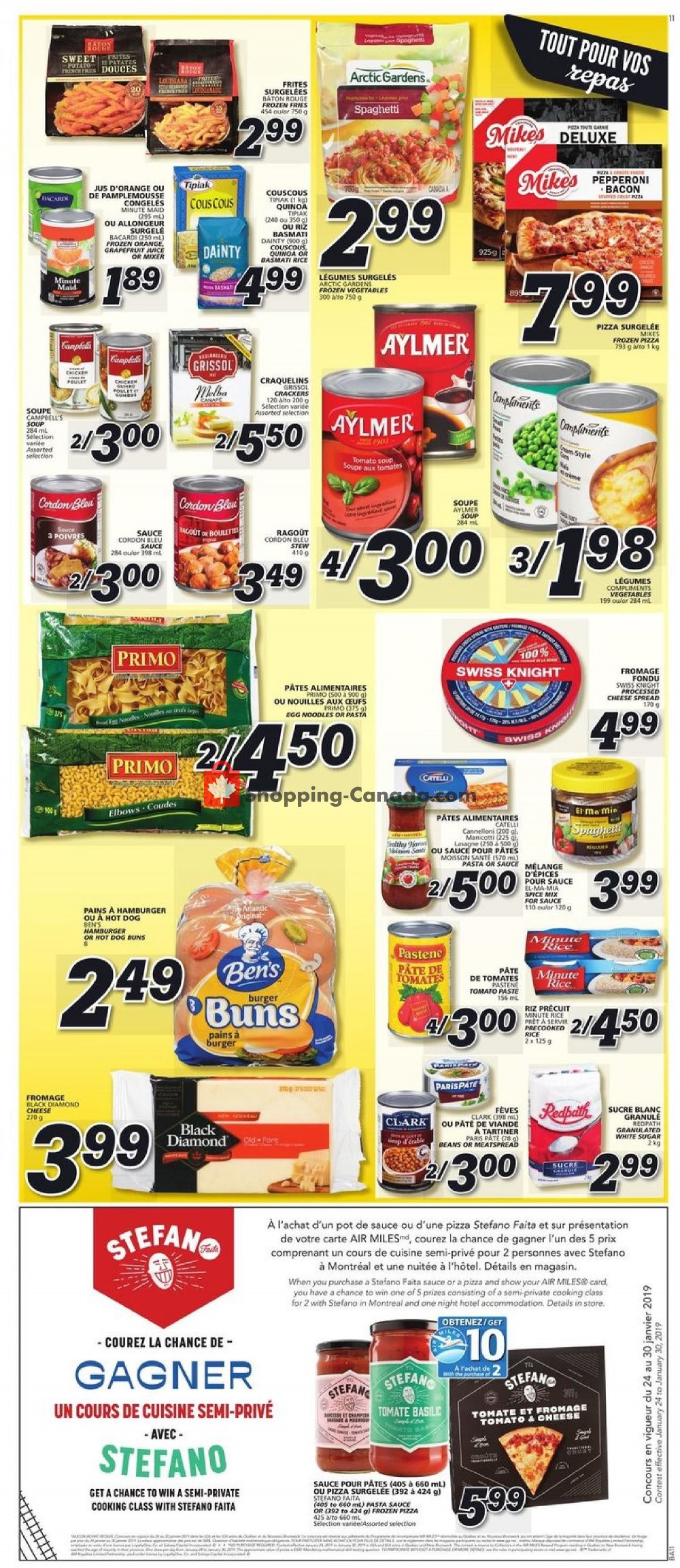IGA Extra flyer from Thursday January 24, 2019 to Wednesday January 30, 2019 - page 11