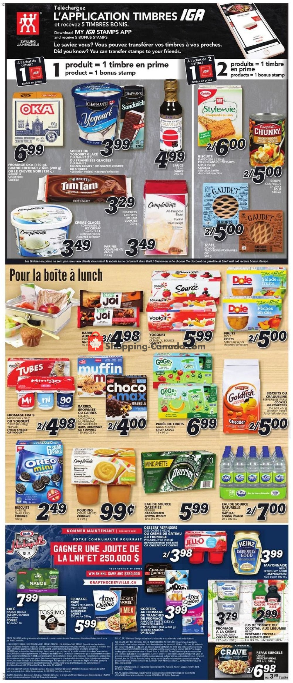 IGA Extra flyer from Thursday January 24, 2019 to Wednesday January 30, 2019 - page 12