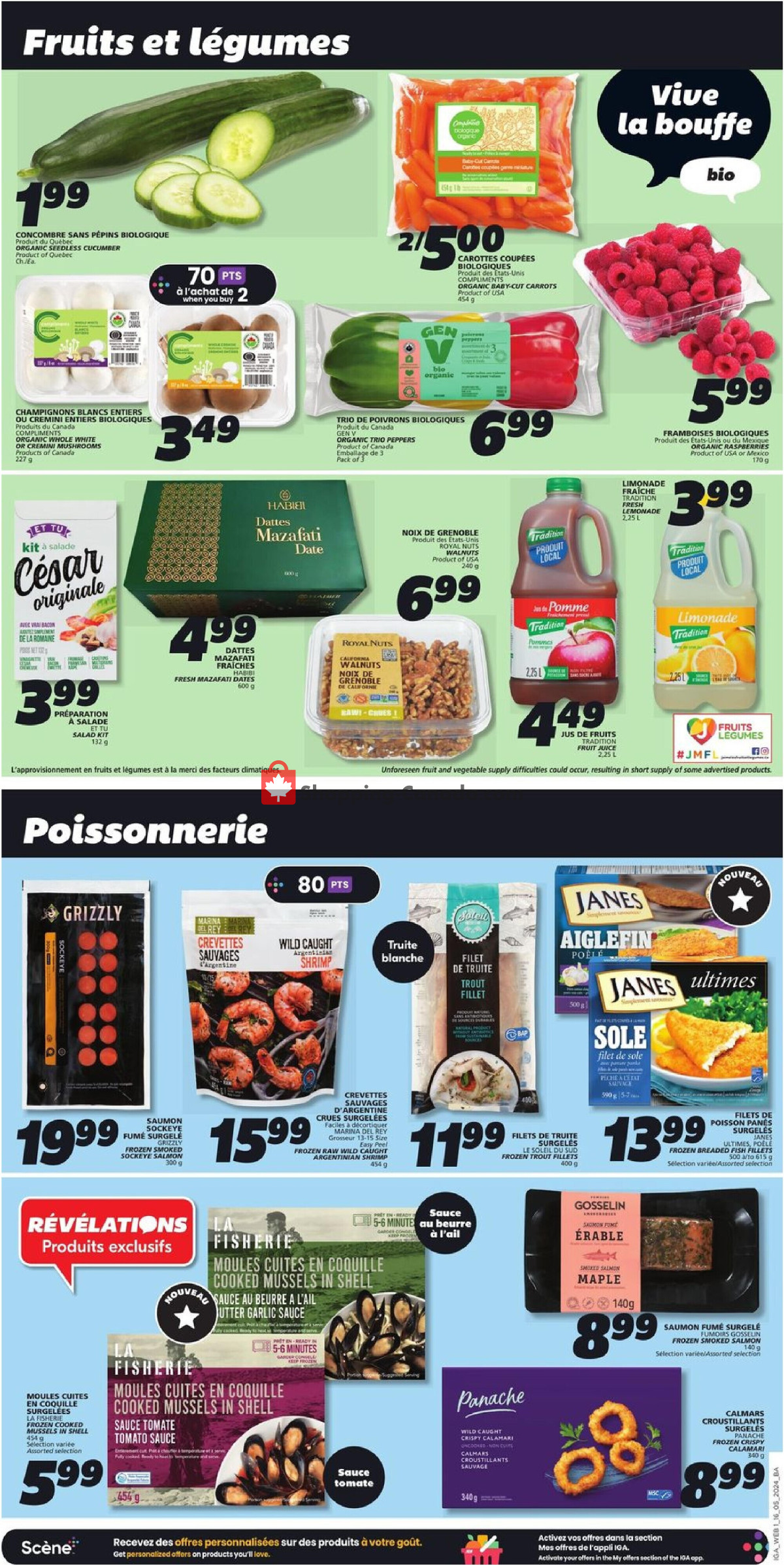 IGA Extra flyer from Thursday May 16, 2024 to Wednesday May 22, 2024 - page 13