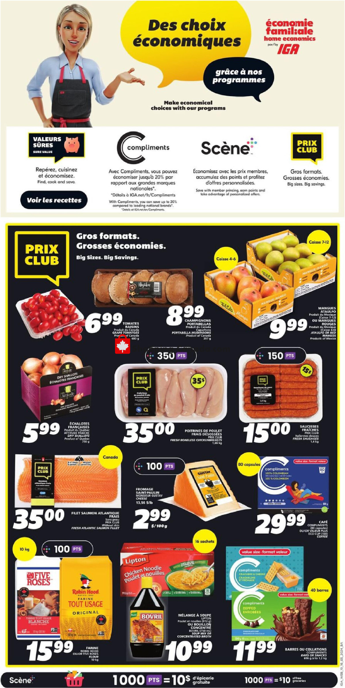 IGA Extra flyer from Thursday May 16, 2024 to Wednesday May 22, 2024 - page 18