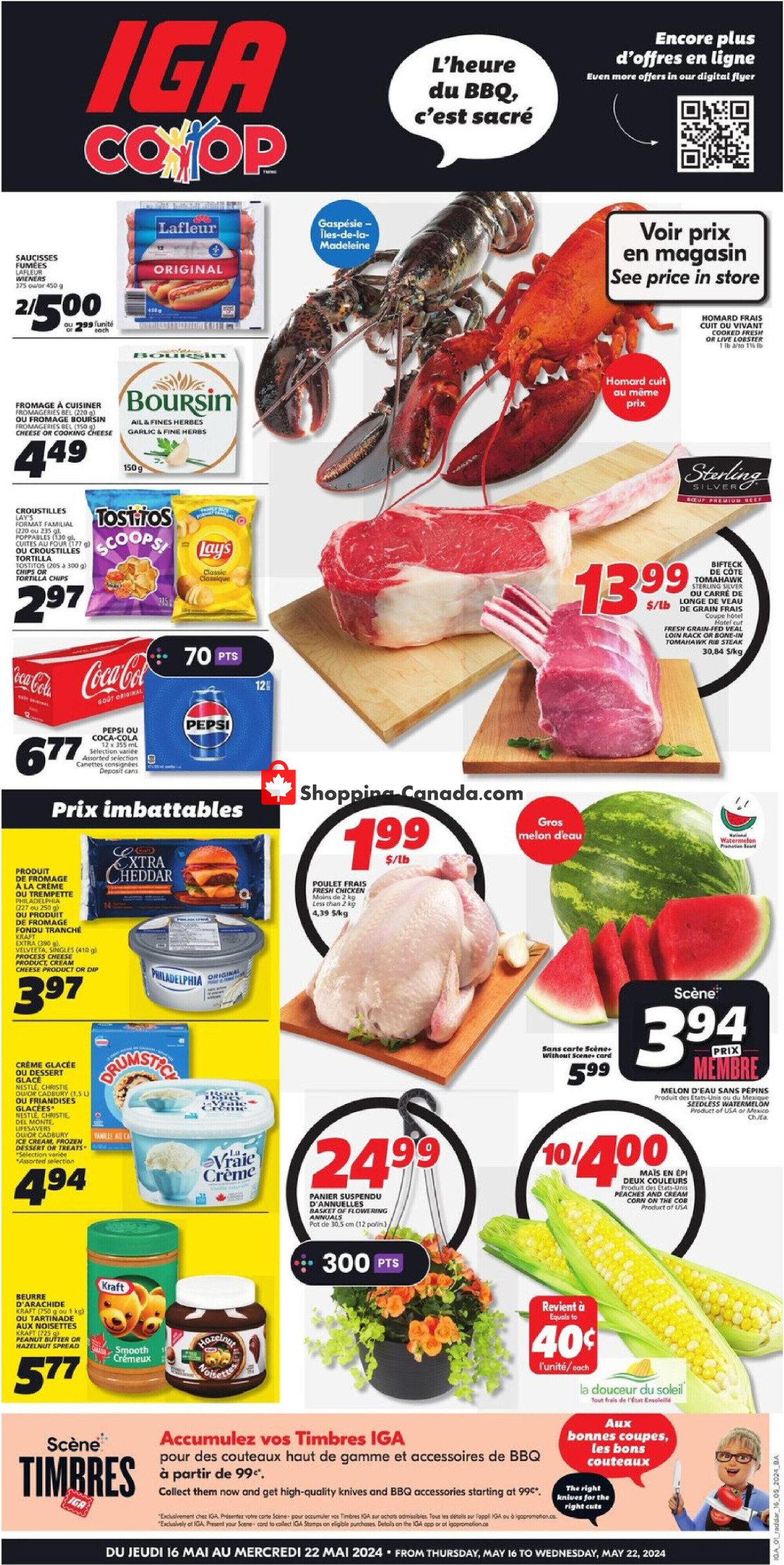 IGA Extra flyer from Thursday May 16, 2024 to Wednesday May 22, 2024 - page 22