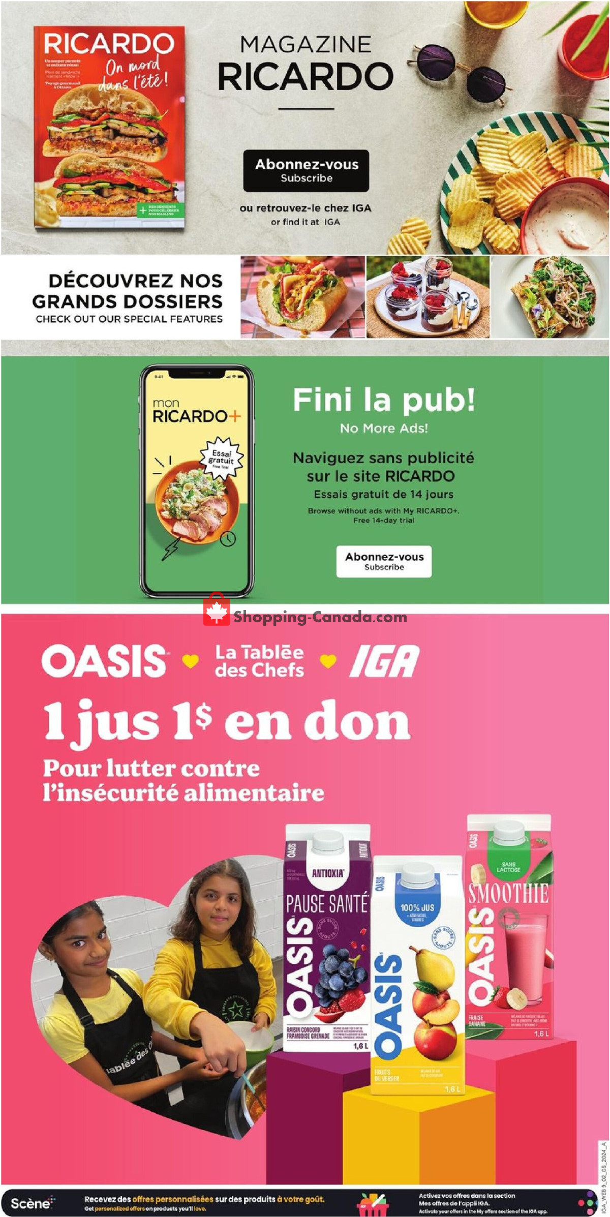 IGA Extra flyer from Thursday May 2, 2024 to Wednesday May 8, 2024 - page 13