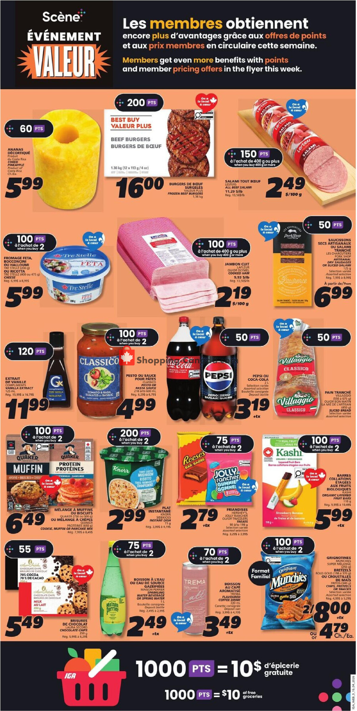 IGA Extra flyer from Thursday April 16, 2026 to Wednesday April 22, 2026 - page 12