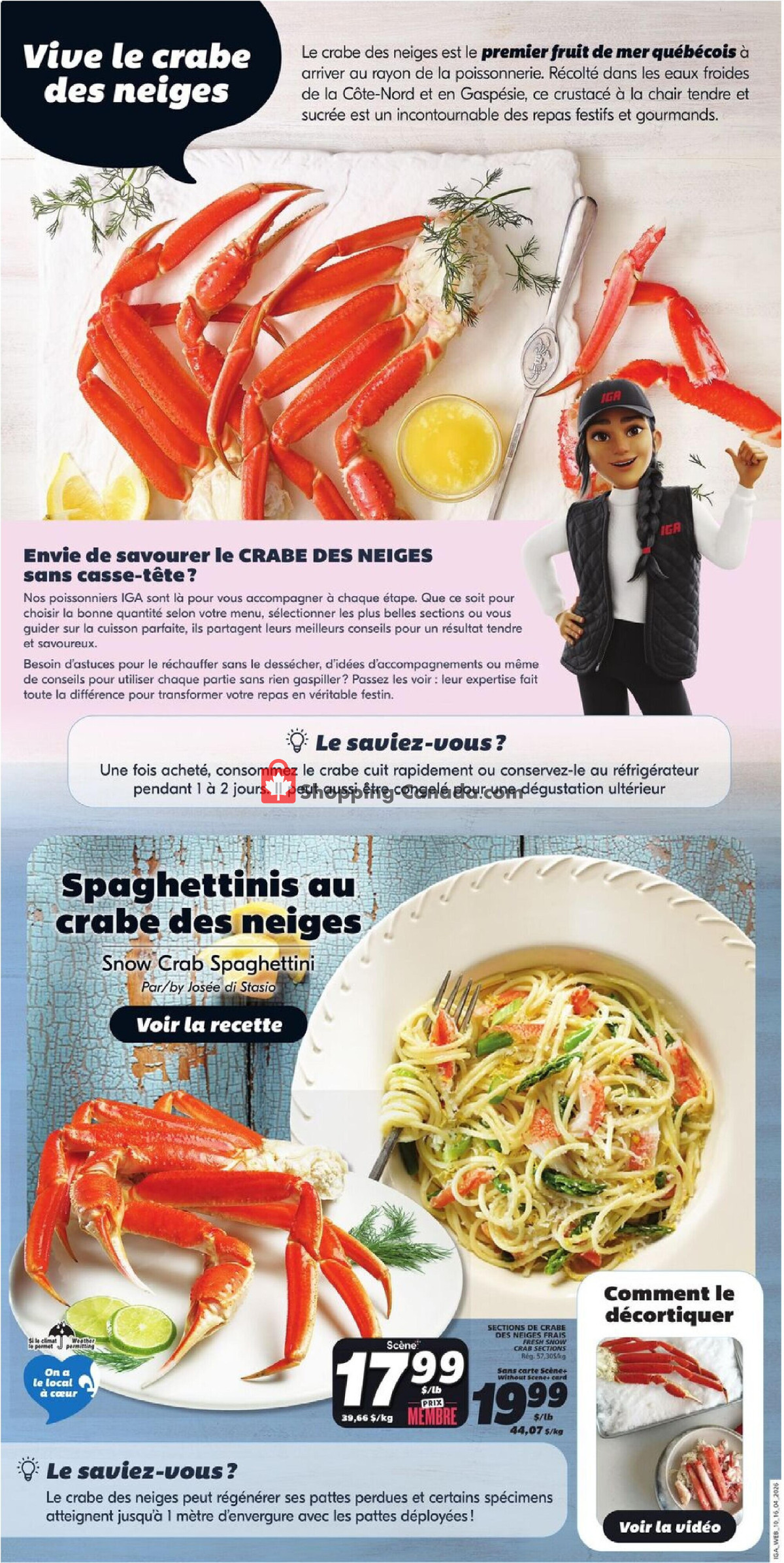 IGA Extra flyer from Thursday April 16, 2026 to Wednesday April 22, 2026 - page 13