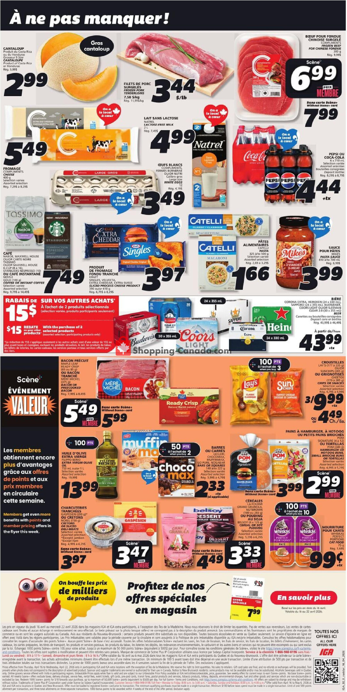 IGA Extra flyer from Thursday April 16, 2026 to Wednesday April 22, 2026 - page 2
