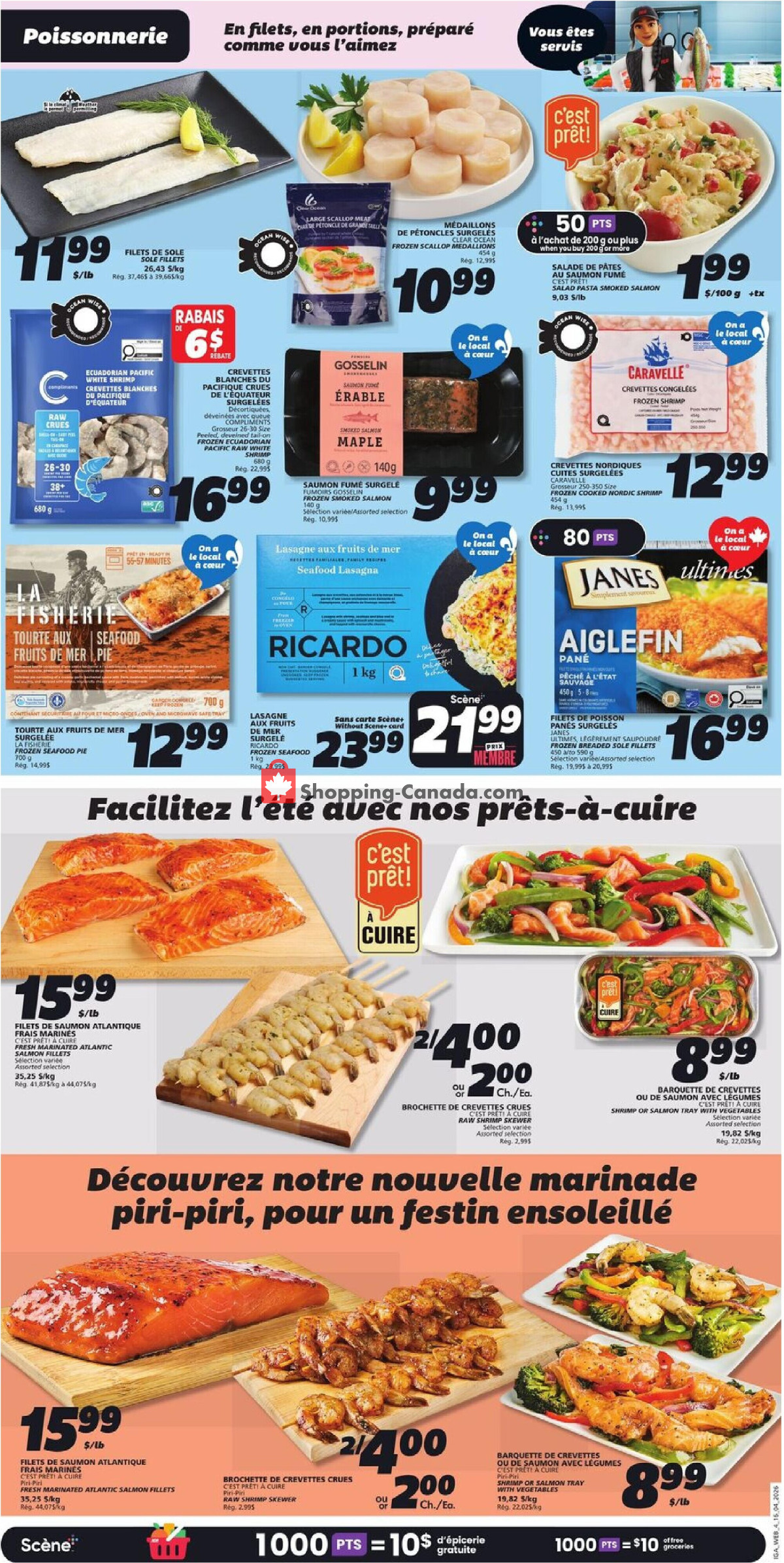 IGA Extra flyer from Thursday April 16, 2026 to Wednesday April 22, 2026 - page 7