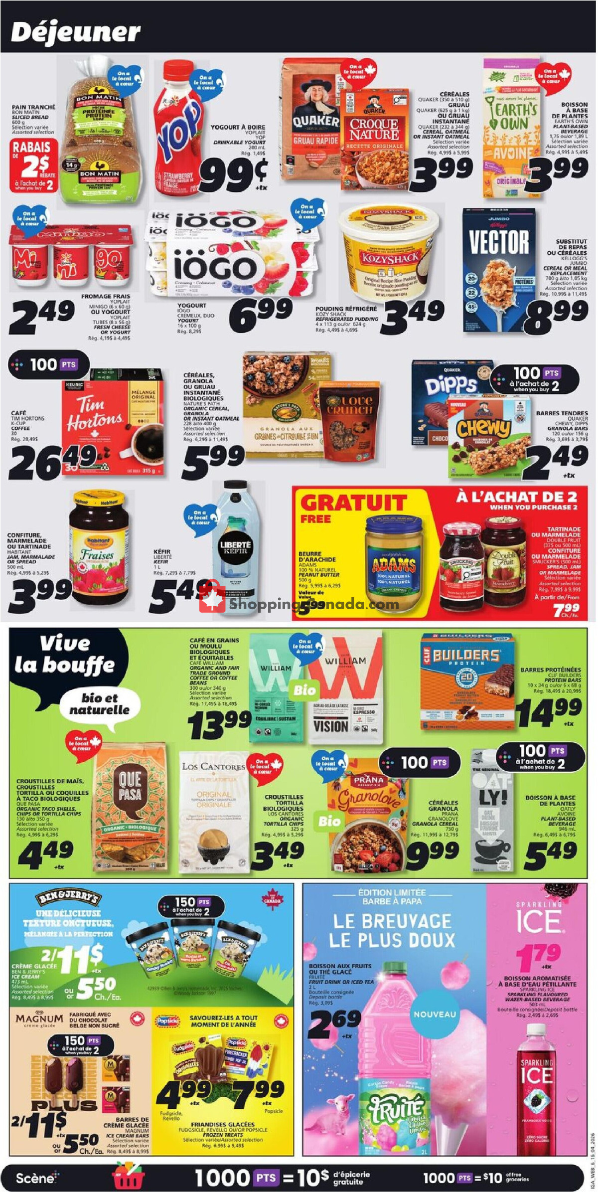 IGA Extra flyer from Thursday April 16, 2026 to Wednesday April 22, 2026 - page 9