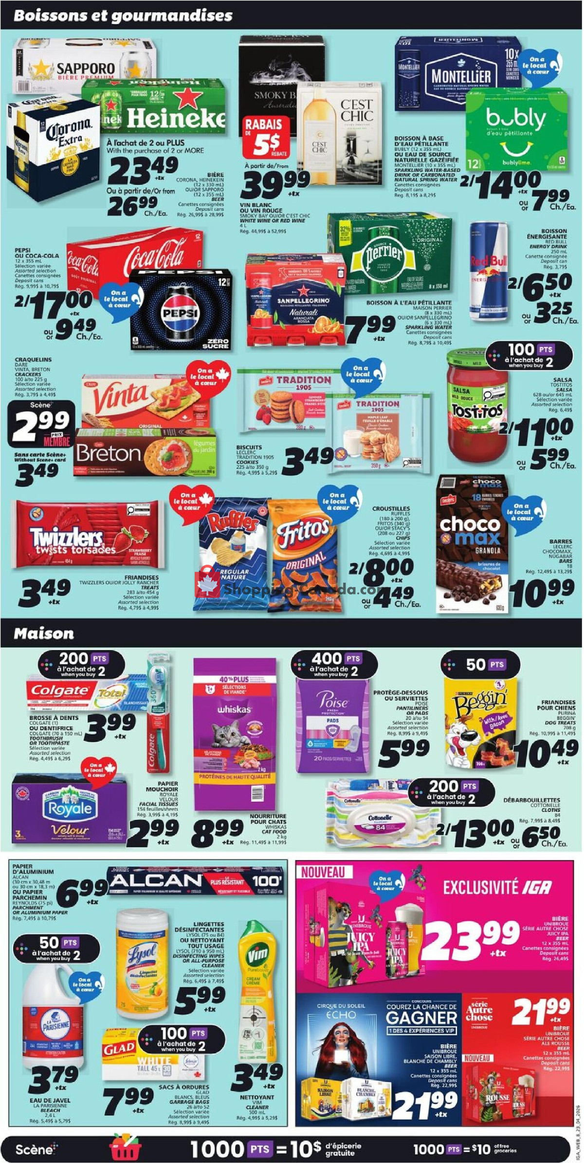 IGA Extra flyer from Thursday April 23, 2026 to Wednesday April 29, 2026 - page 12