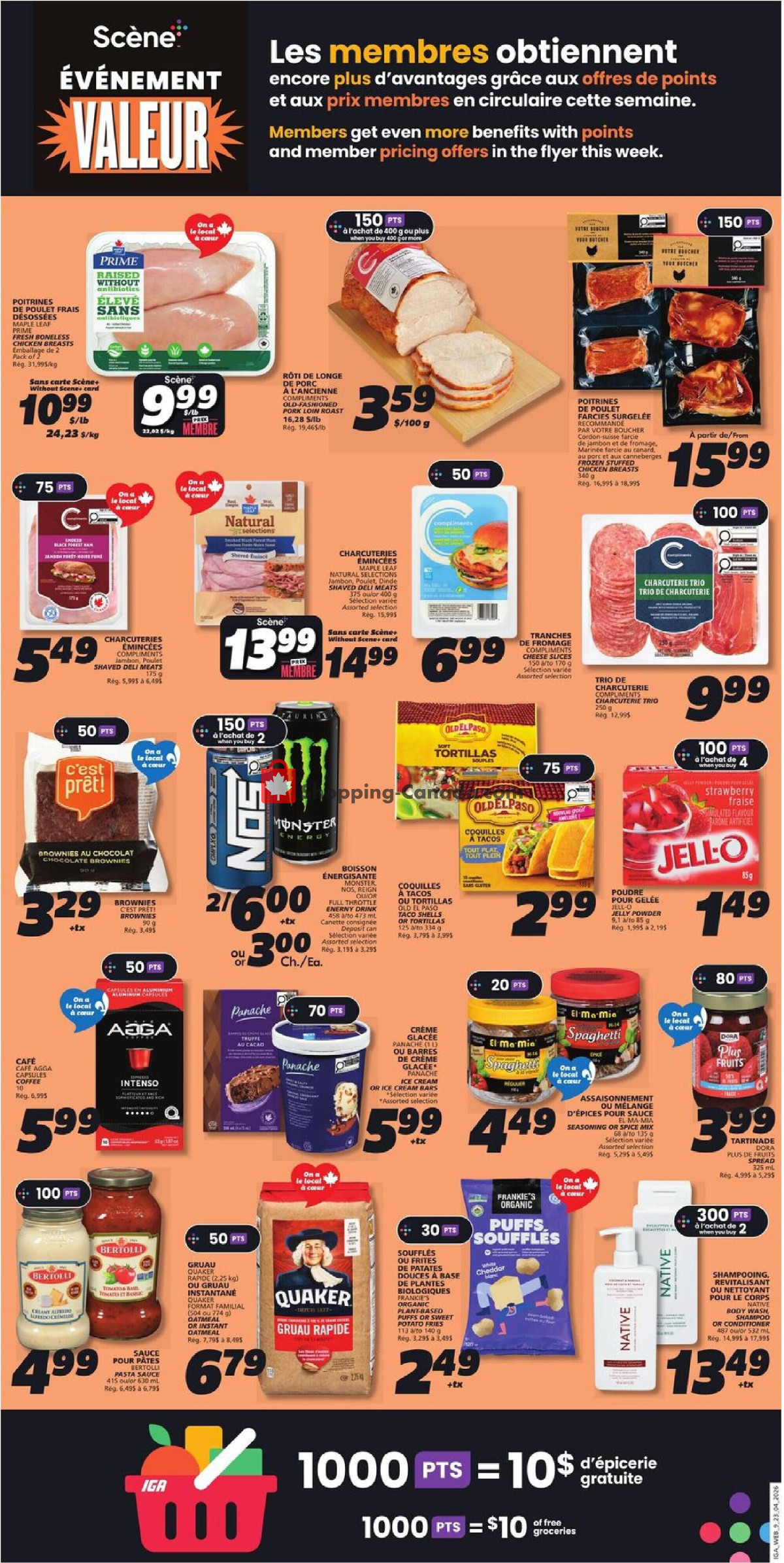 IGA Extra flyer from Thursday April 23, 2026 to Wednesday April 29, 2026 - page 13
