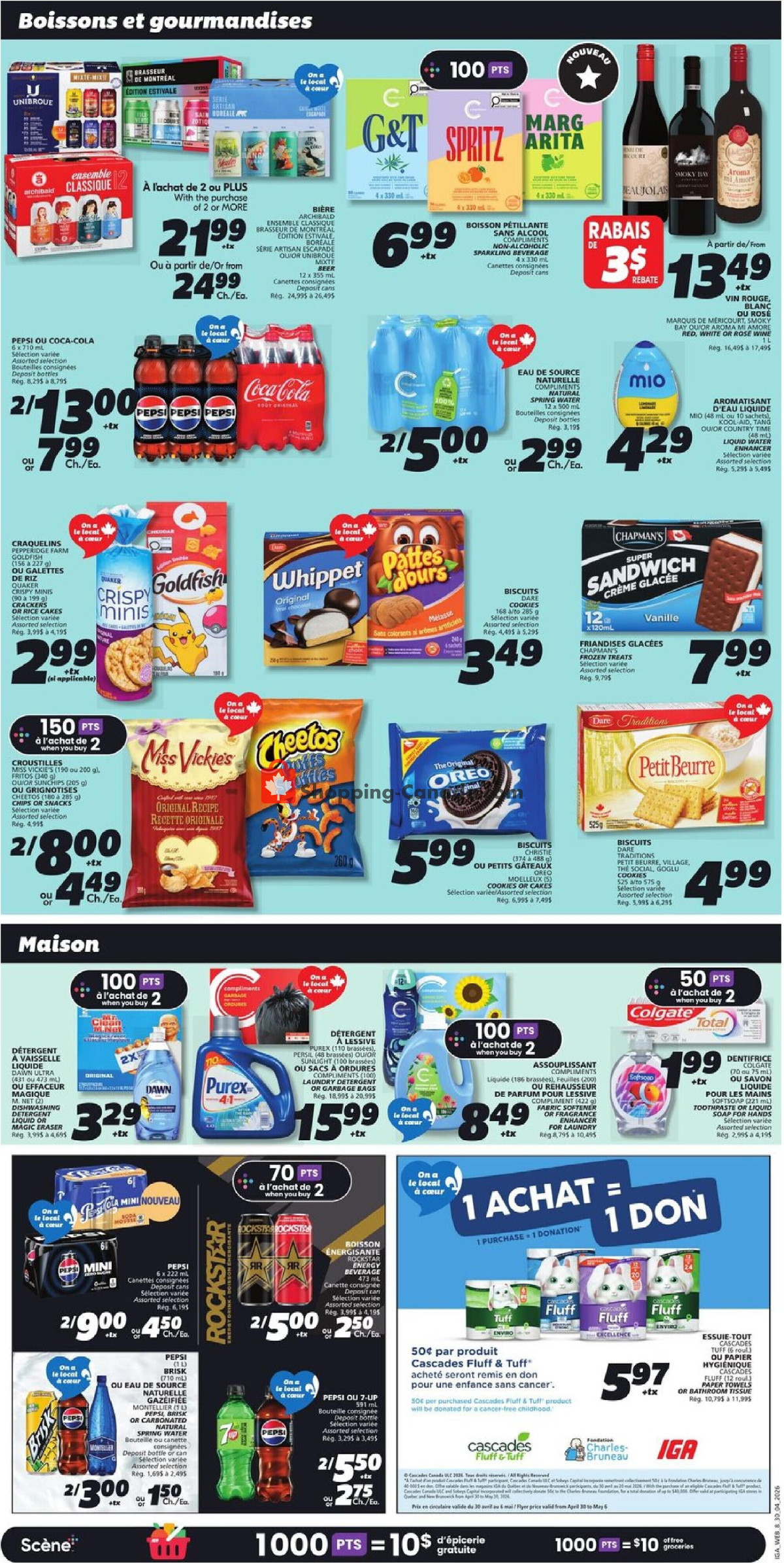 IGA Extra flyer from Thursday April 30, 2026 to Wednesday May 6, 2026 - page 12