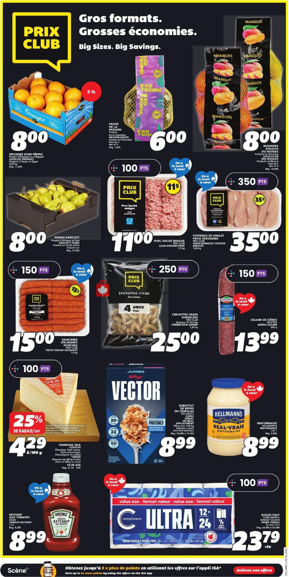 IGA Extra flyer from Thursday April 30, 2026 to Wednesday May 6, 2026 - page 13