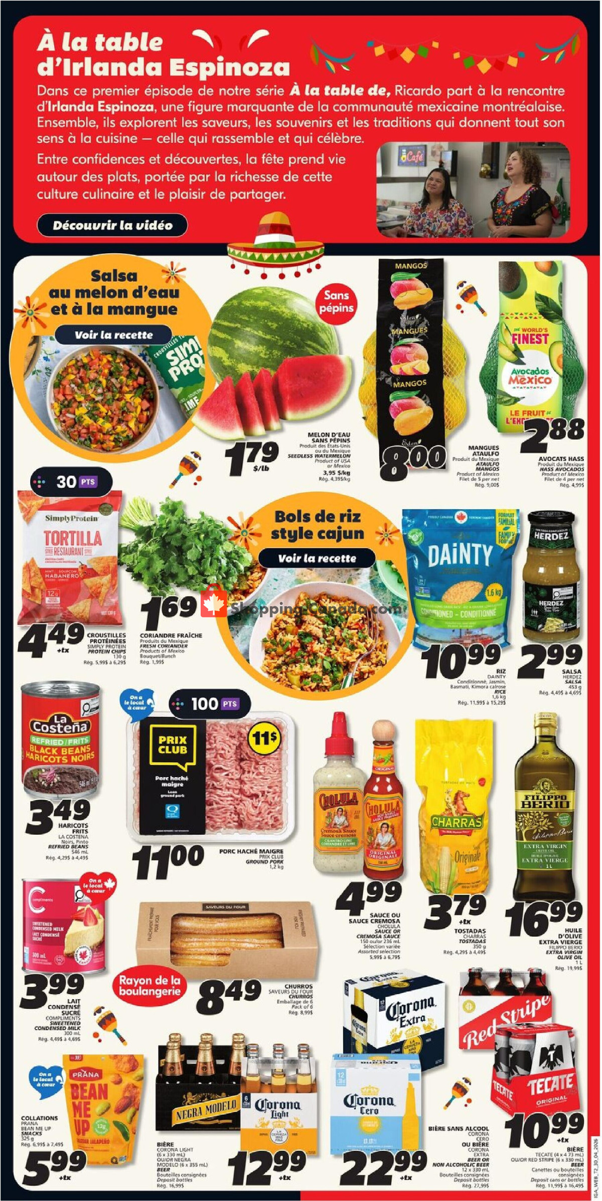 IGA Extra flyer from Thursday April 30, 2026 to Wednesday May 6, 2026 - page 15