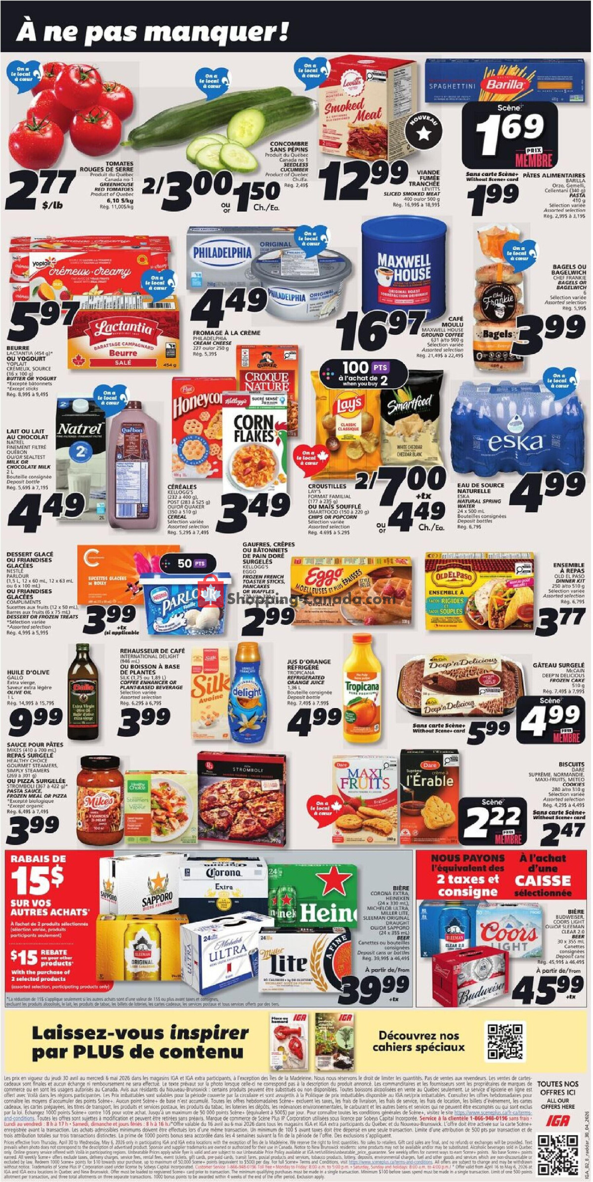 IGA Extra flyer from Thursday April 30, 2026 to Wednesday May 6, 2026 - page 2