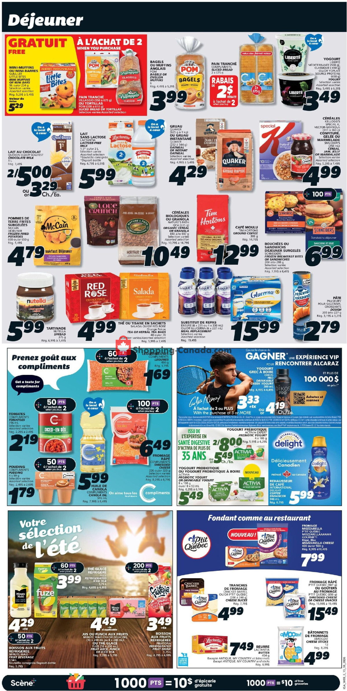 IGA Extra flyer from Thursday August 13, 2026 to Wednesday August 19, 2026 - page 11