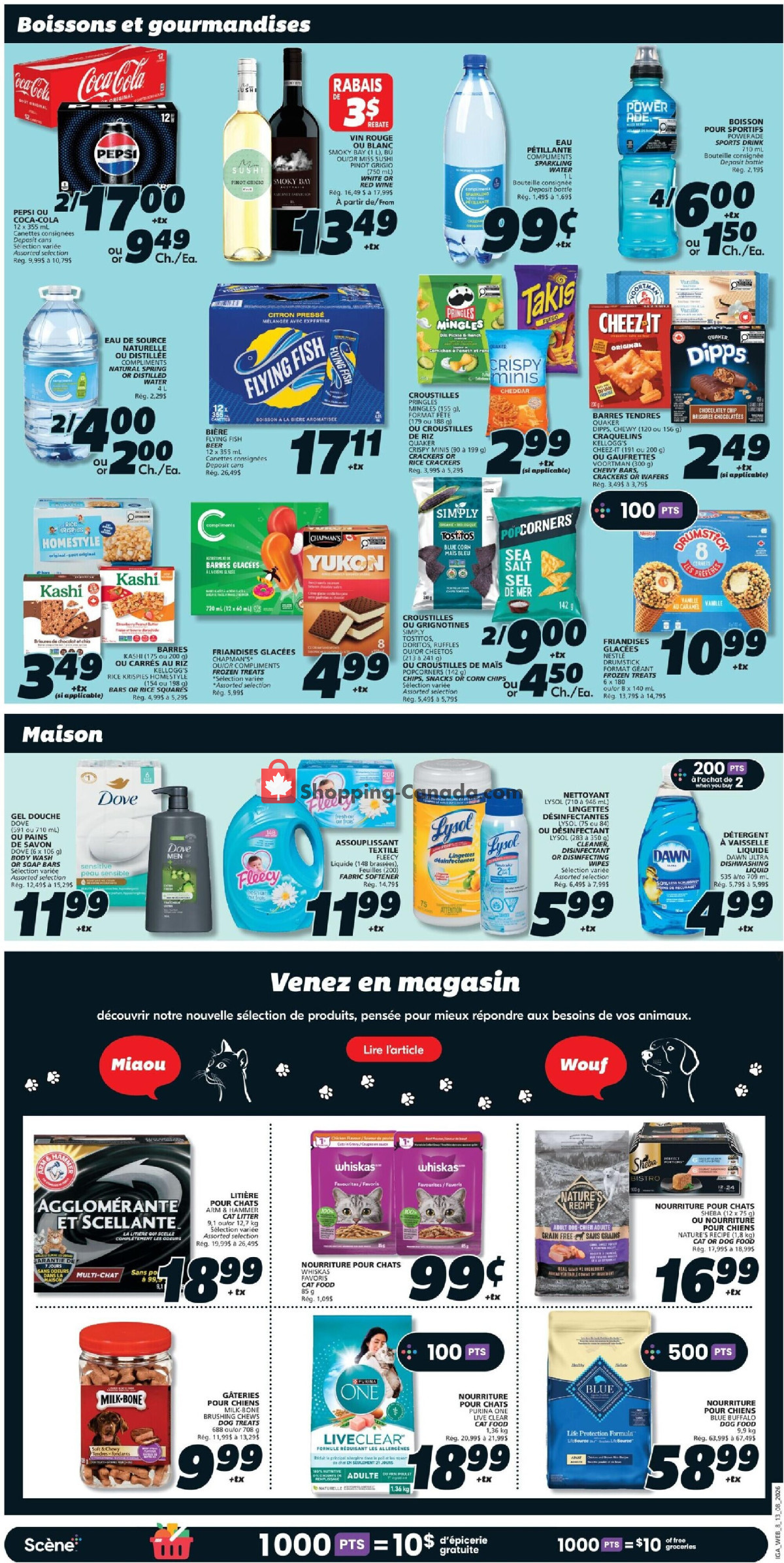 IGA Extra flyer from Thursday August 13, 2026 to Wednesday August 19, 2026 - page 13