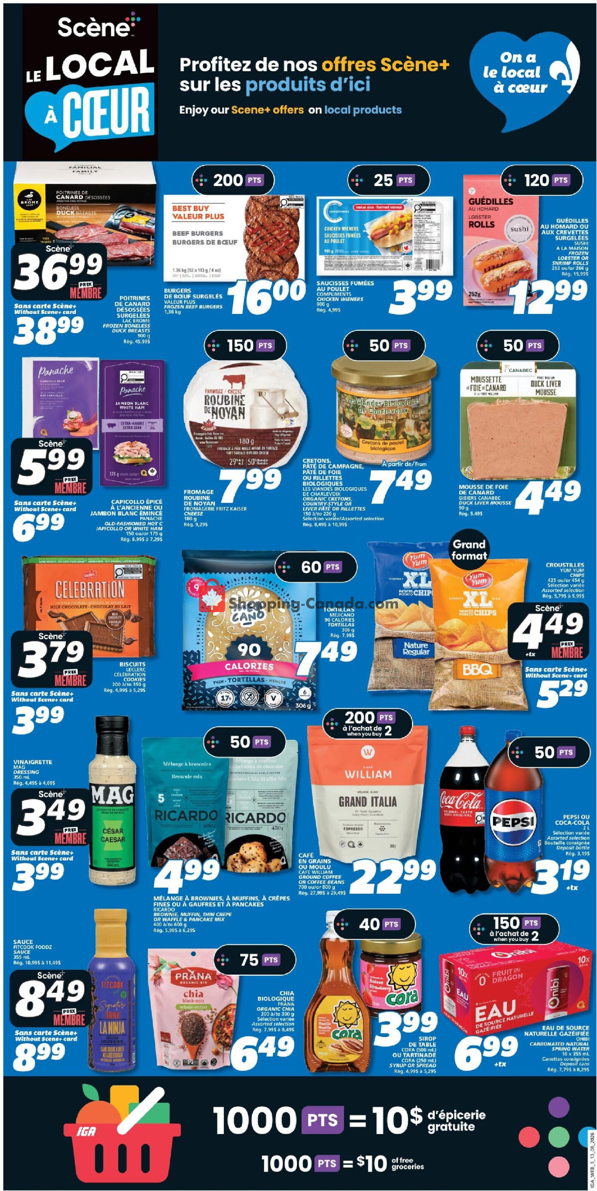 IGA Extra flyer from Thursday August 13, 2026 to Wednesday August 19, 2026 - page 14