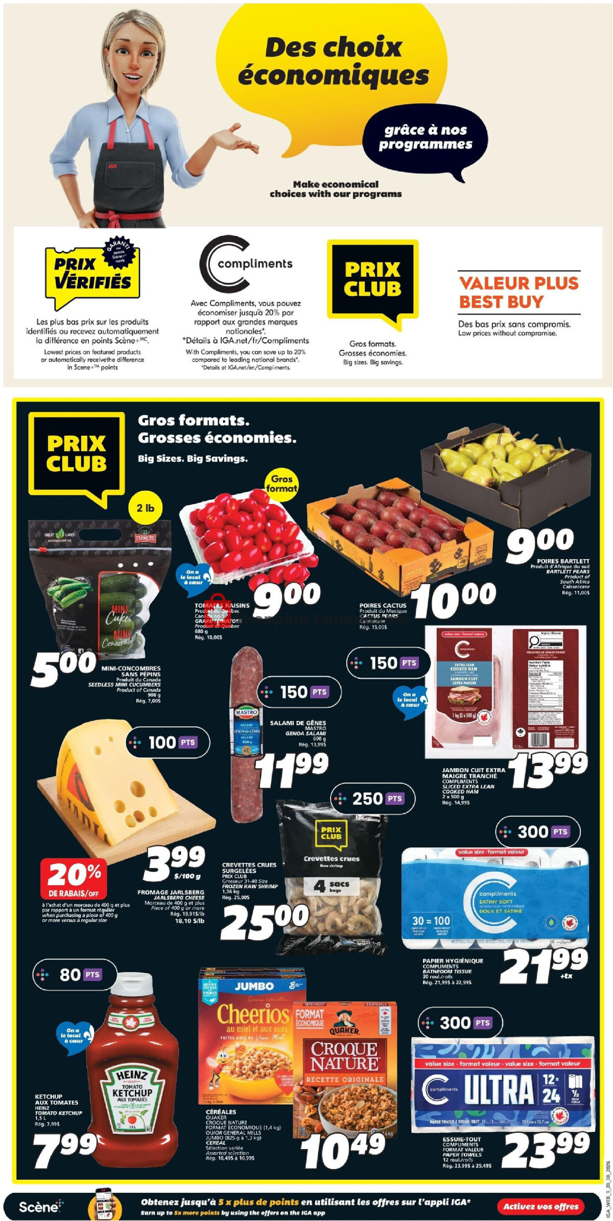 IGA Extra flyer from Thursday August 20, 2026 to Wednesday August 26, 2026 - page 14