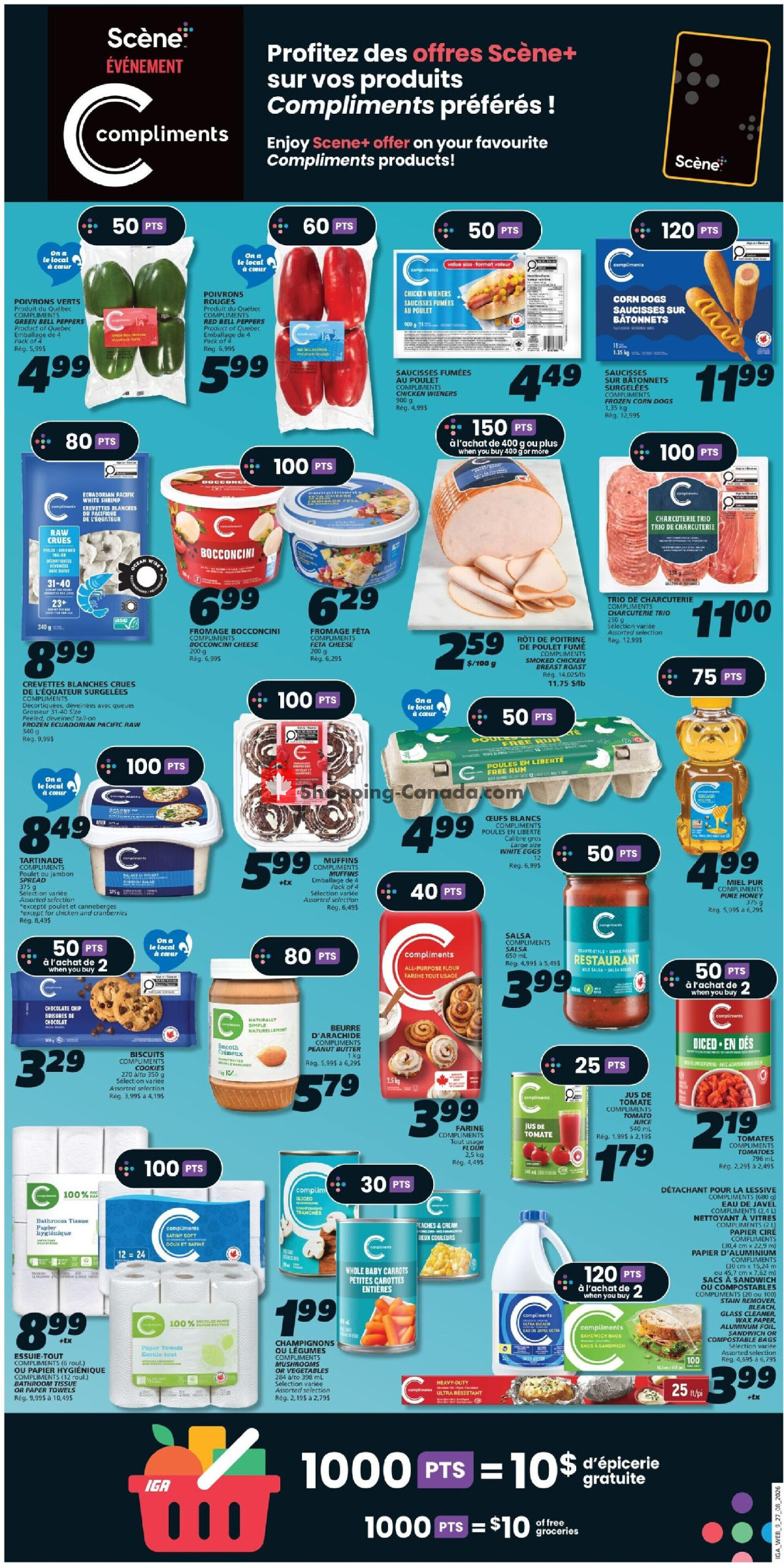 IGA Extra flyer from Thursday August 27, 2026 to Wednesday September 2, 2026 - page 14