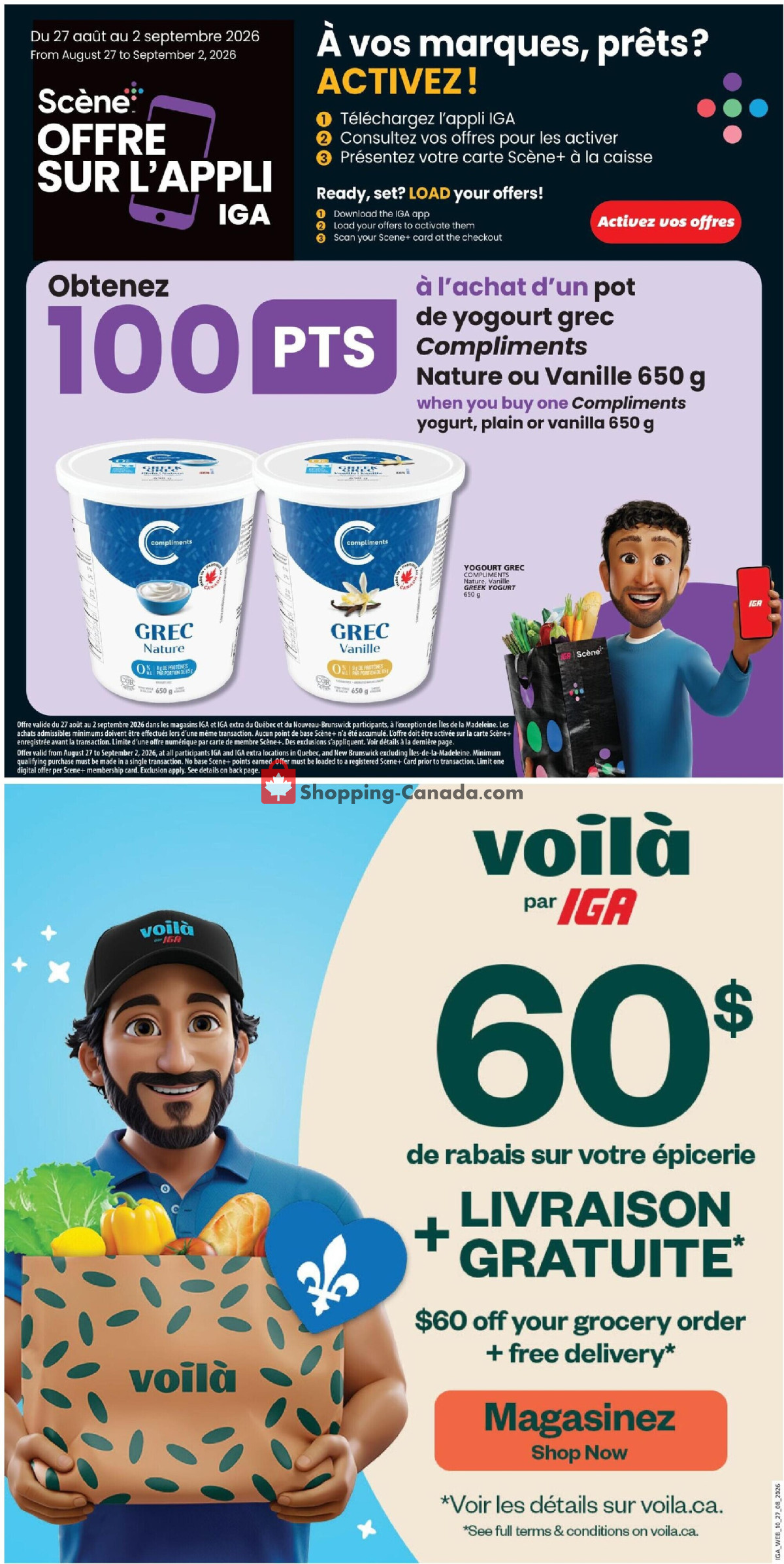 IGA Extra flyer from Thursday August 27, 2026 to Wednesday September 2, 2026 - page 16