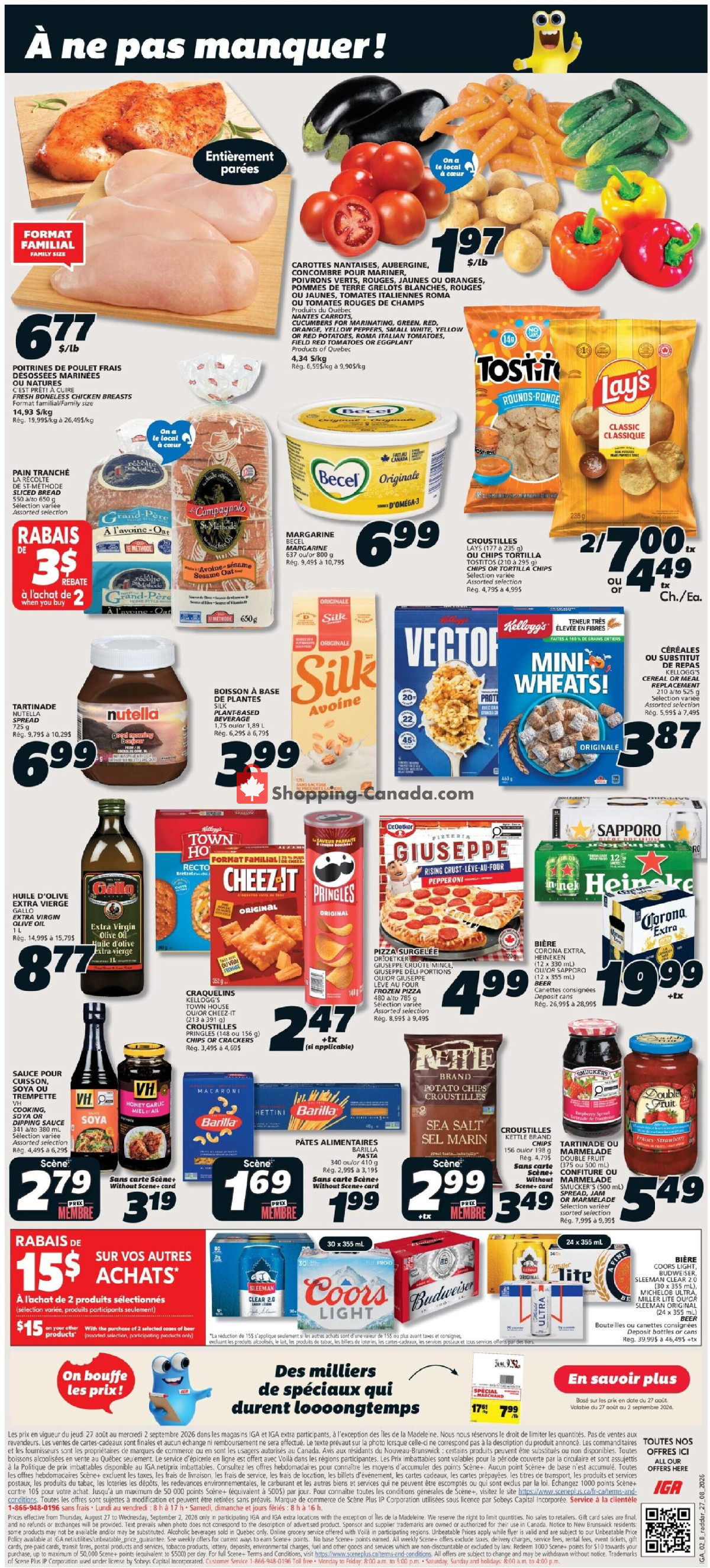 IGA Extra flyer from Thursday August 27, 2026 to Wednesday September 2, 2026 - page 2