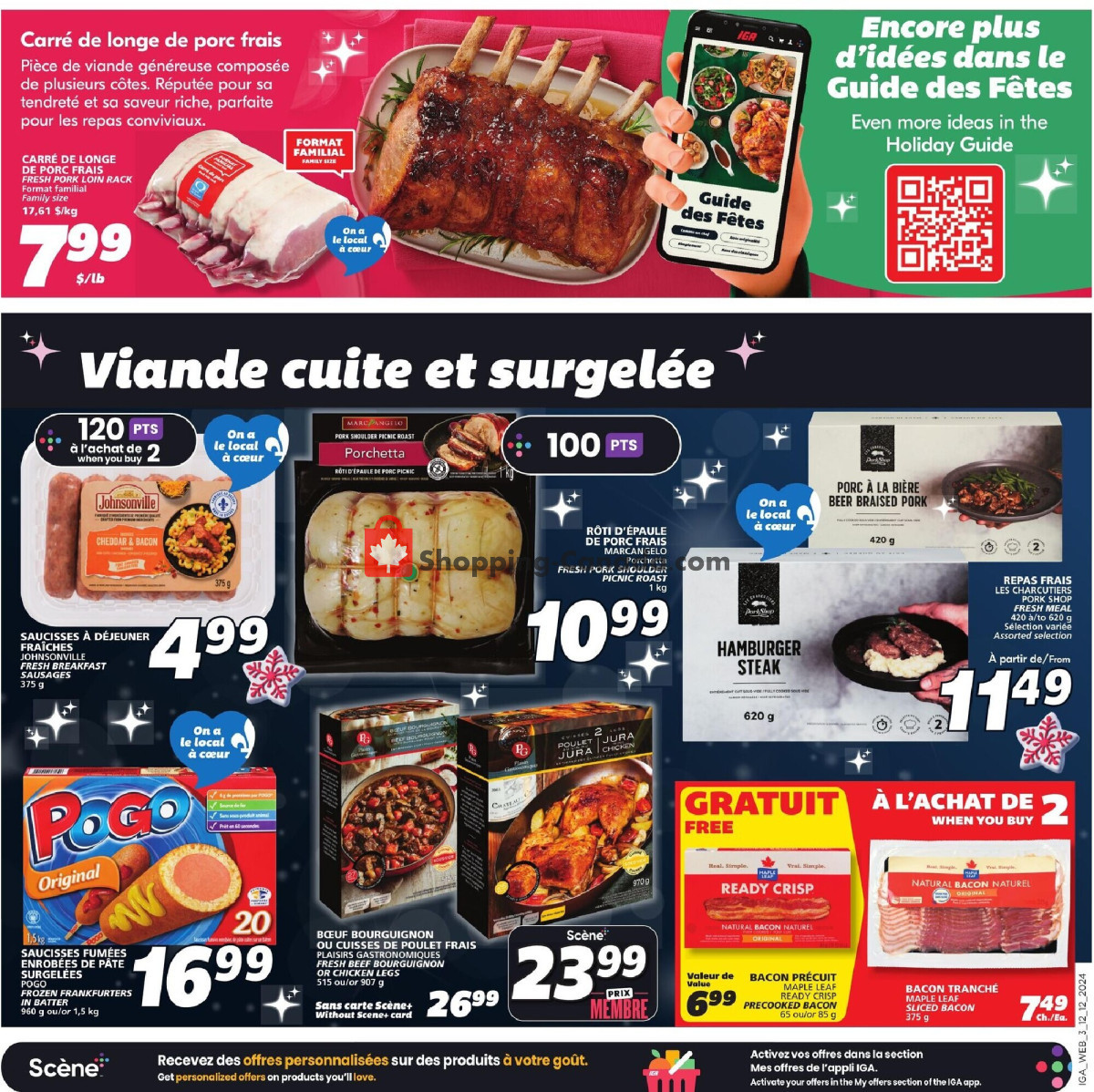IGA Extra flyer from Thursday December 12, 2024 to Wednesday December 18, 2024 - page 12