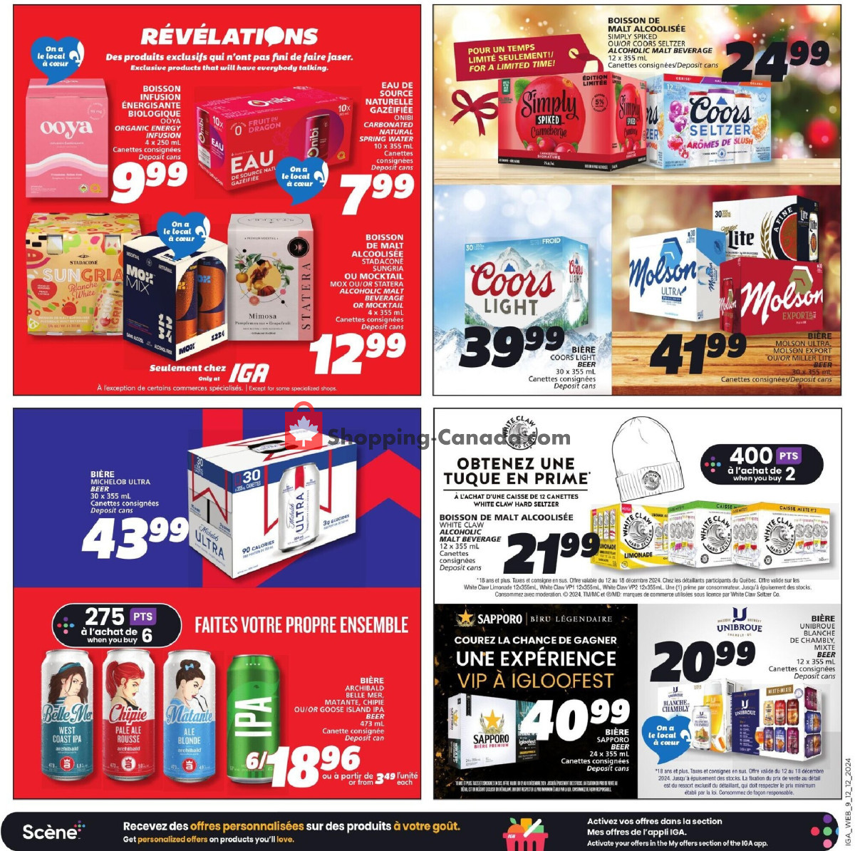 IGA Extra flyer from Thursday December 12, 2024 to Wednesday December 18, 2024 - page 27