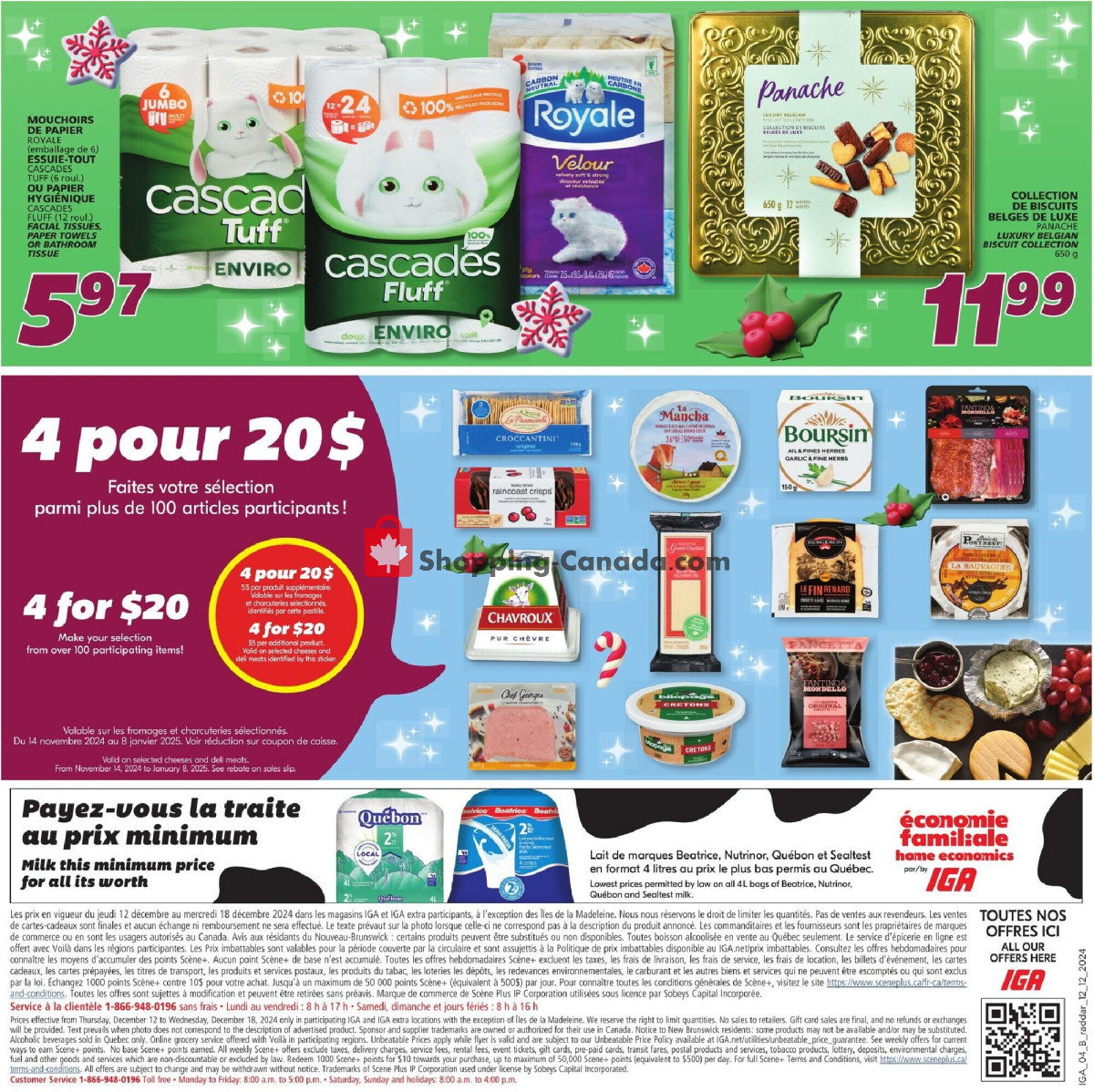 IGA Extra flyer from Thursday December 12, 2024 to Wednesday December 18, 2024 - page 3