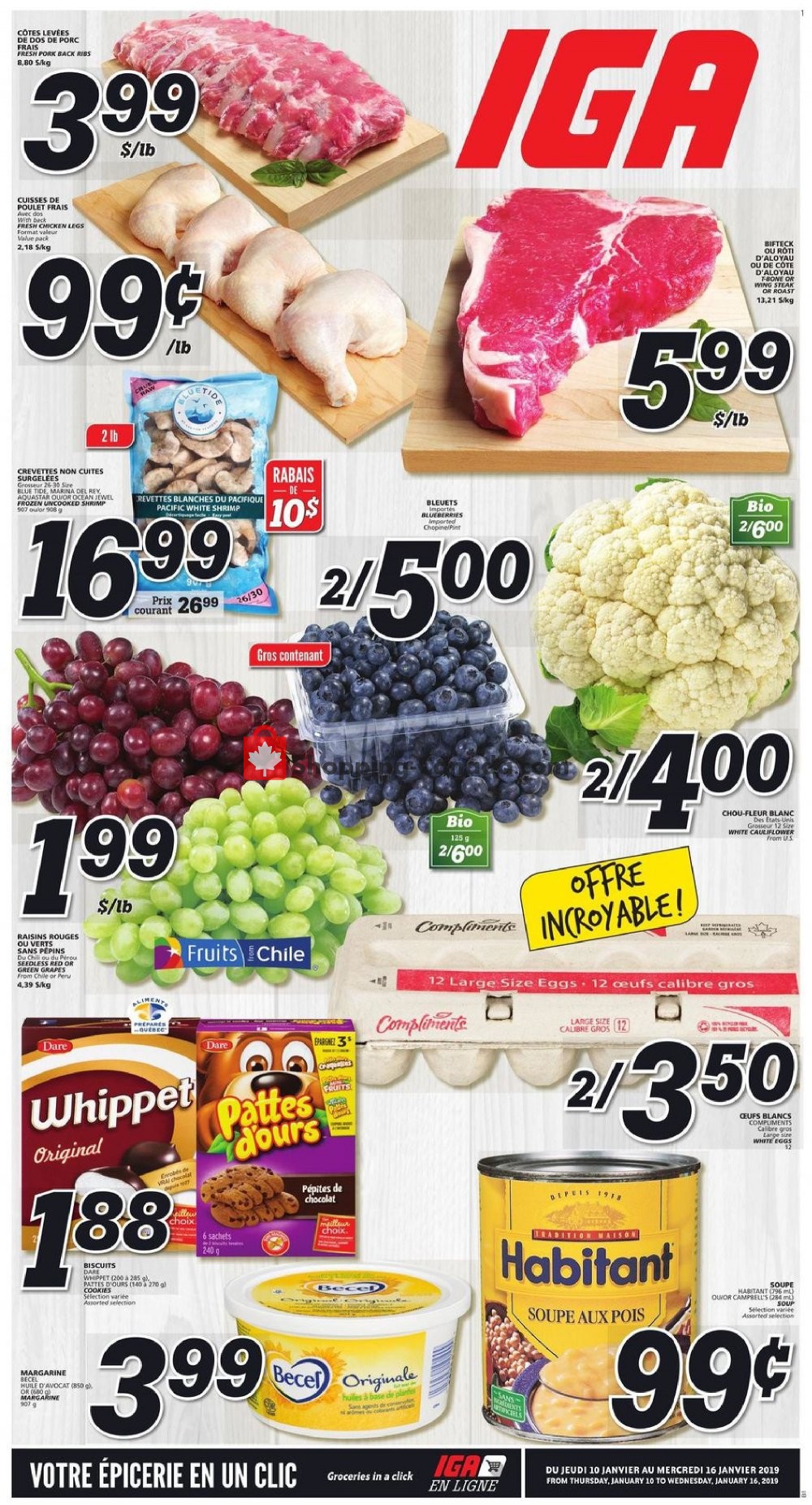 IGA Extra flyer from Thursday January 10, 2019 to Wednesday January 16, 2019 - page 3