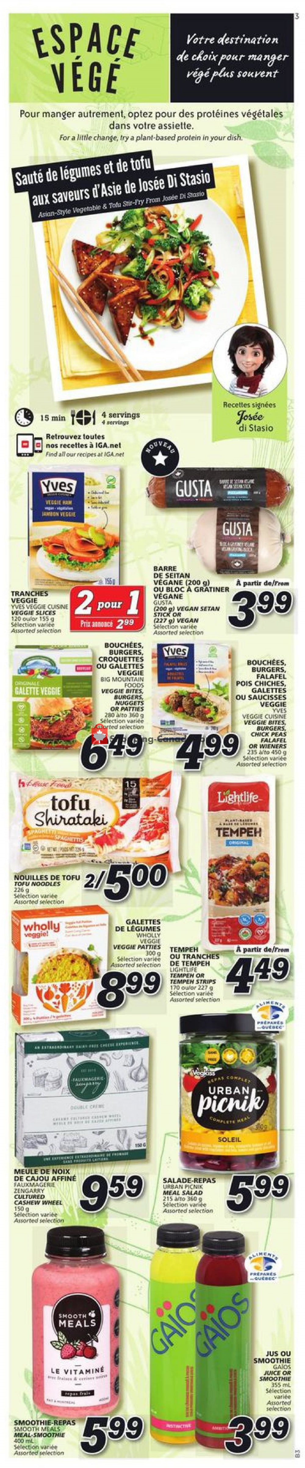 IGA Extra flyer from Thursday January 10, 2019 to Wednesday January 16, 2019 - page 5