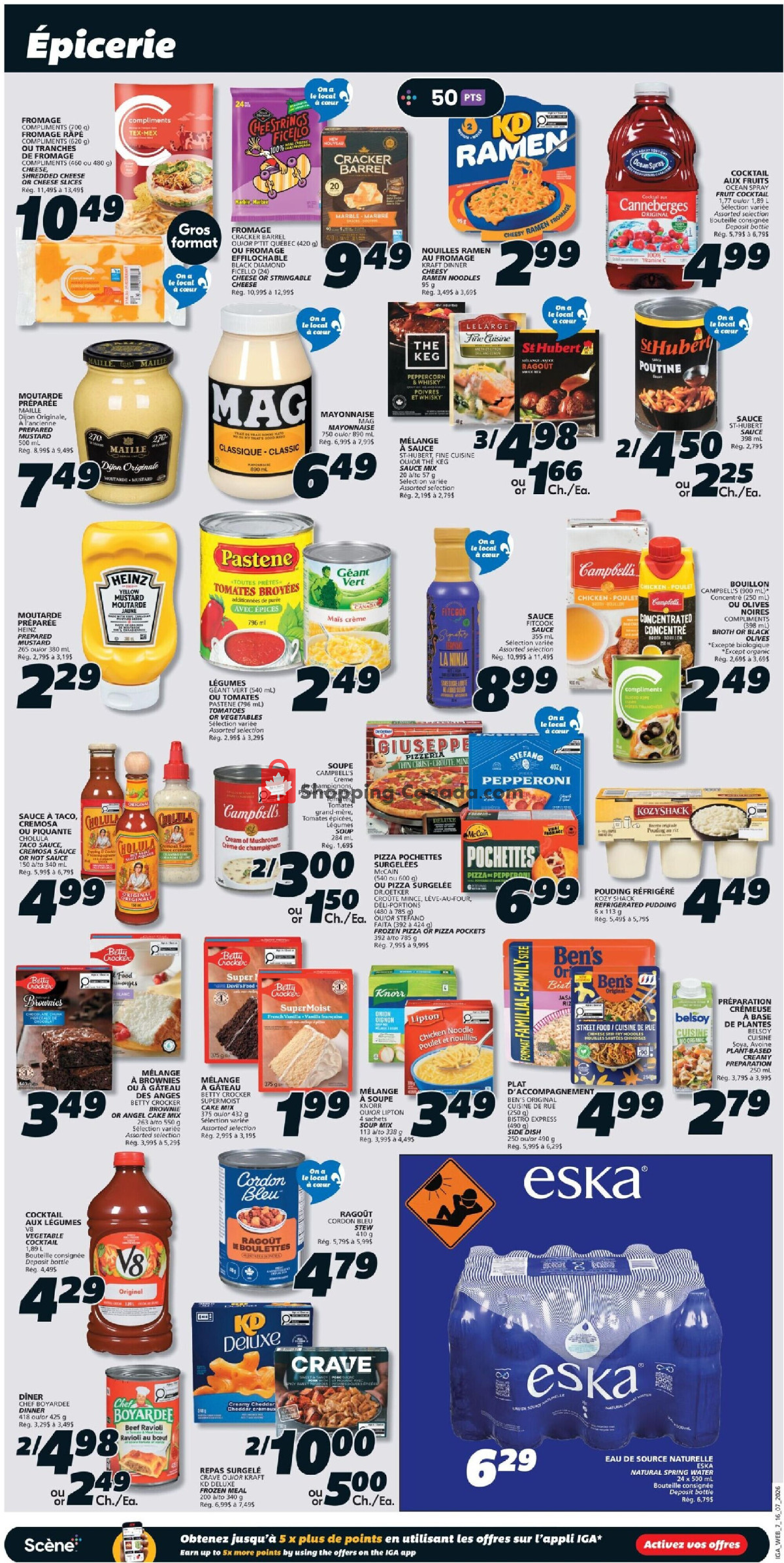 IGA Extra flyer from Thursday July 16, 2026 to Wednesday July 22, 2026 - page 10