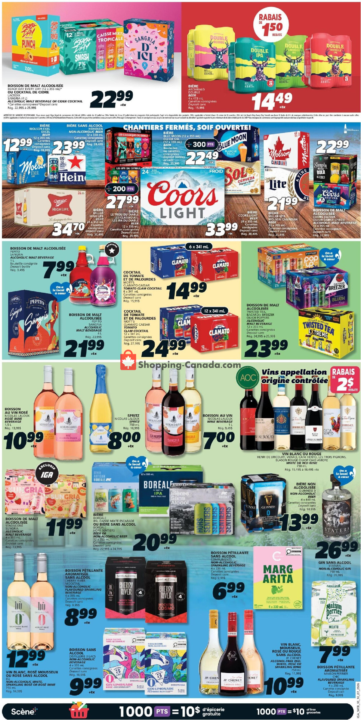 IGA Extra flyer from Thursday July 16, 2026 to Wednesday July 22, 2026 - page 13