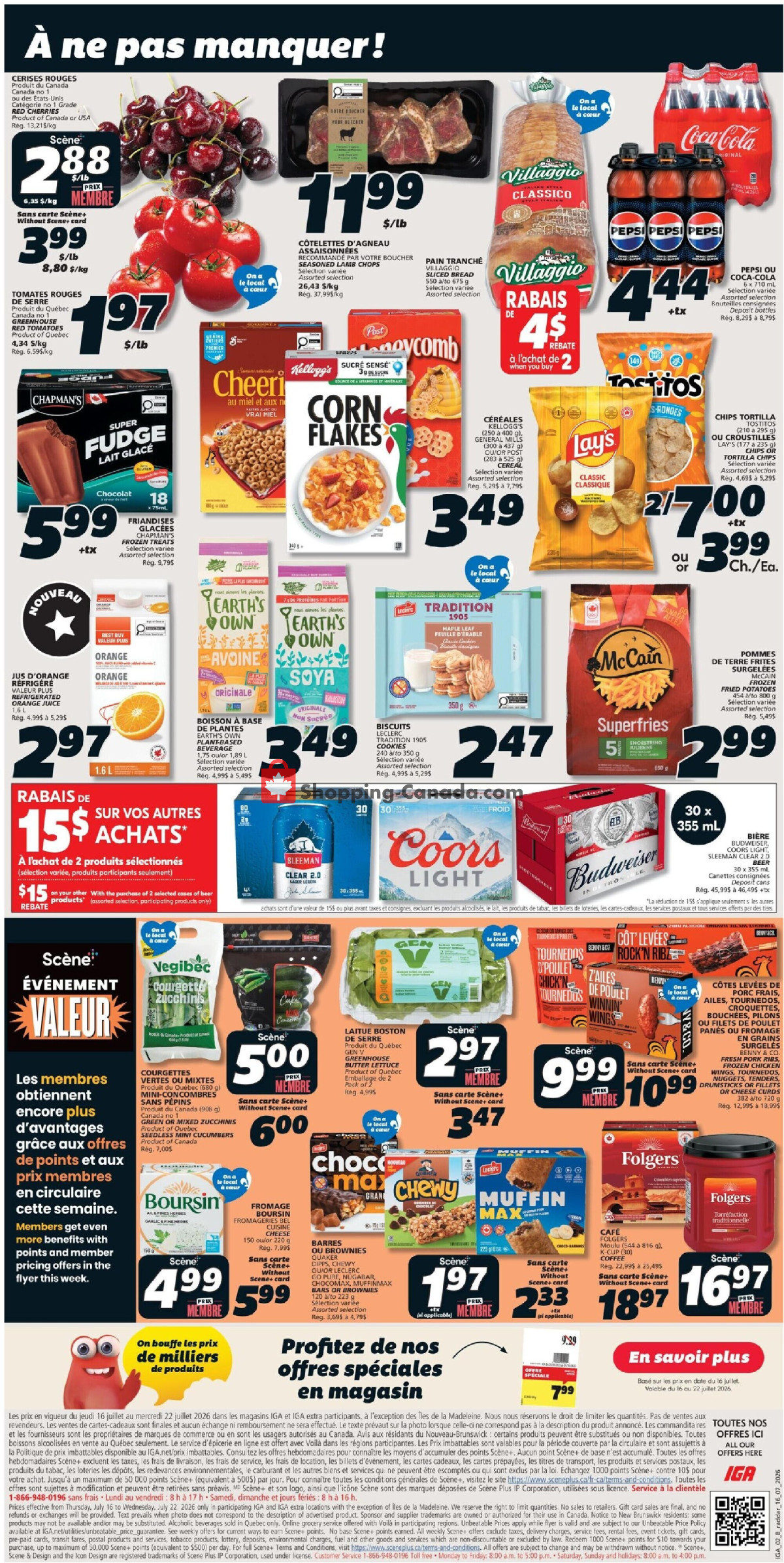 IGA Extra flyer from Thursday July 16, 2026 to Wednesday July 22, 2026 - page 2