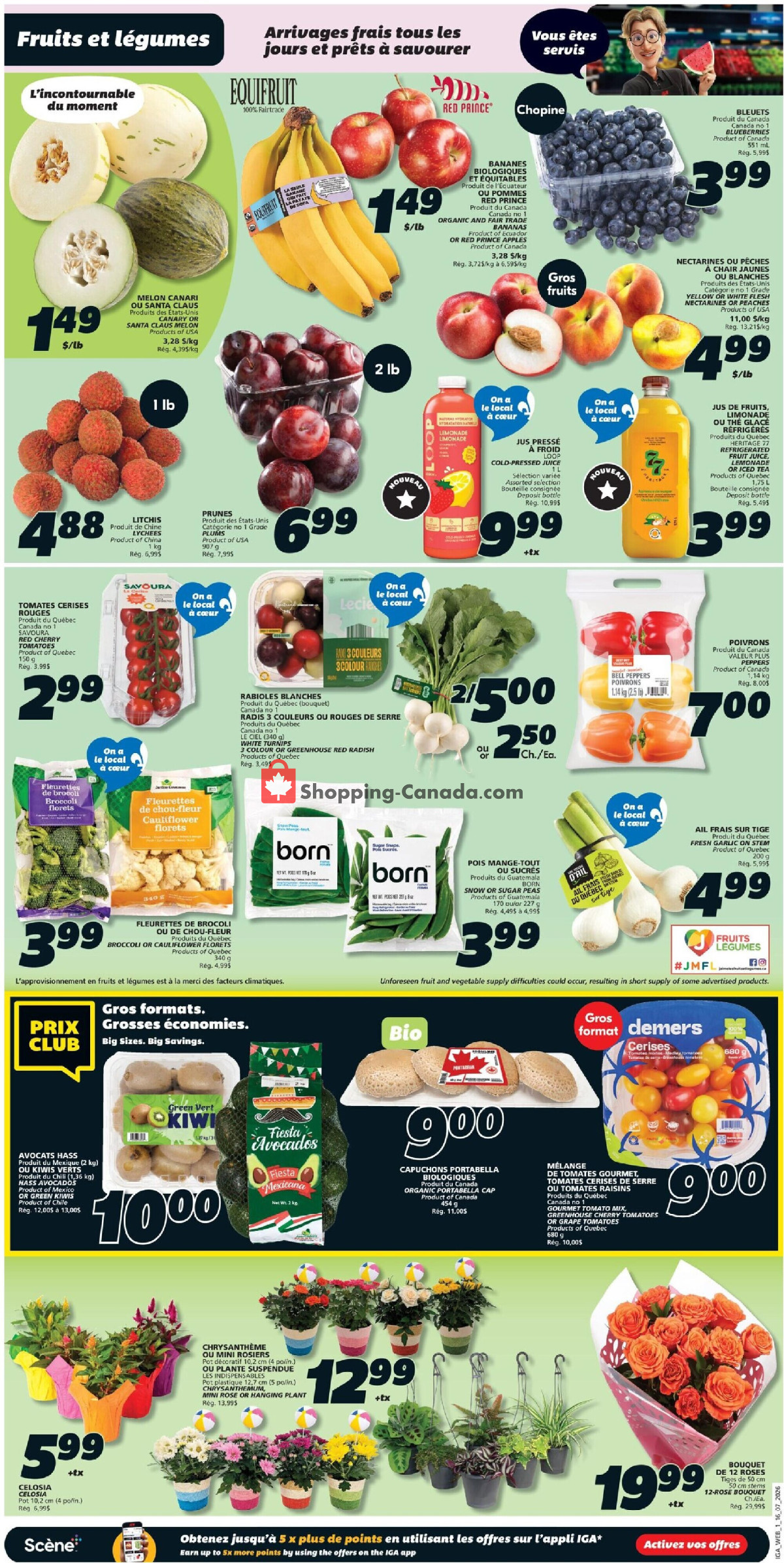 IGA Extra flyer from Thursday July 16, 2026 to Wednesday July 22, 2026 - page 3