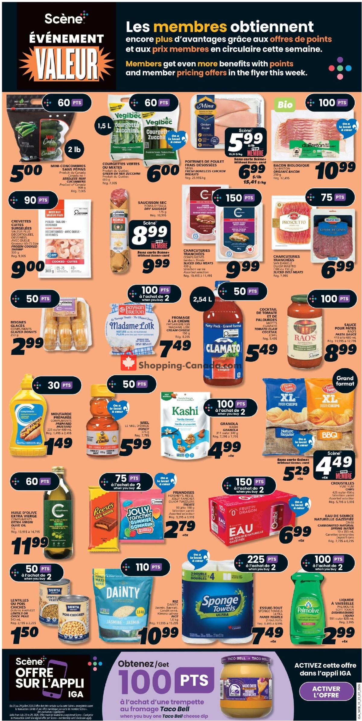 IGA Extra flyer from Thursday July 23, 2026 to Wednesday July 29, 2026 - page 13