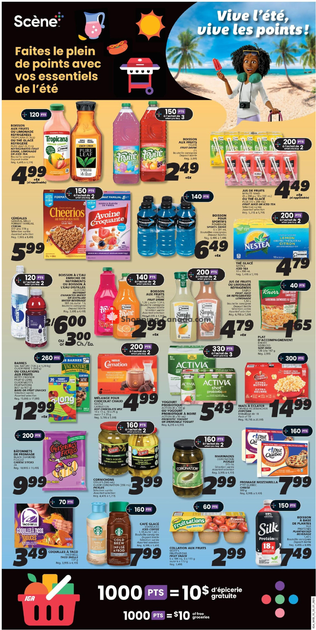 IGA Extra flyer from Thursday July 30, 2026 to Wednesday August 5, 2026 - page 13