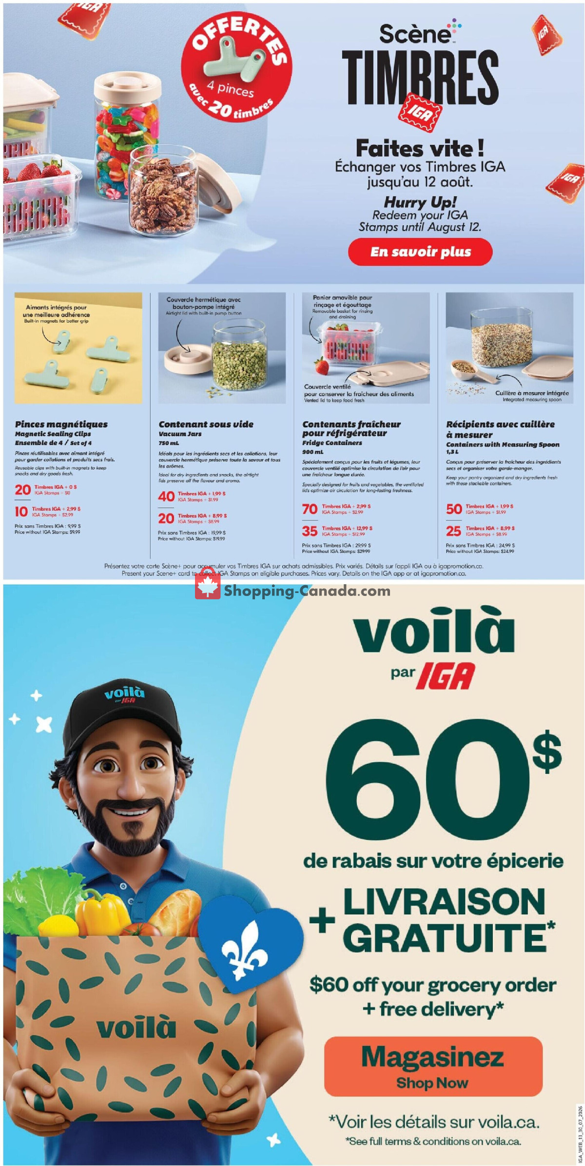 IGA Extra flyer from Thursday July 30, 2026 to Wednesday August 5, 2026 - page 17