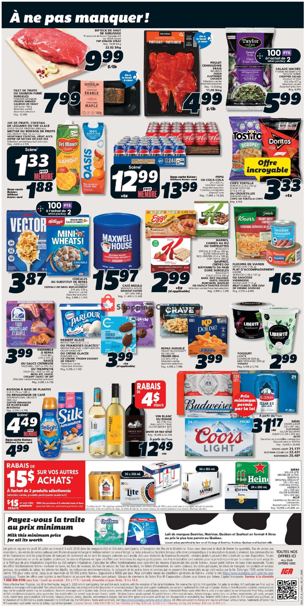 IGA Extra flyer from Thursday July 30, 2026 to Wednesday August 5, 2026 - page 2