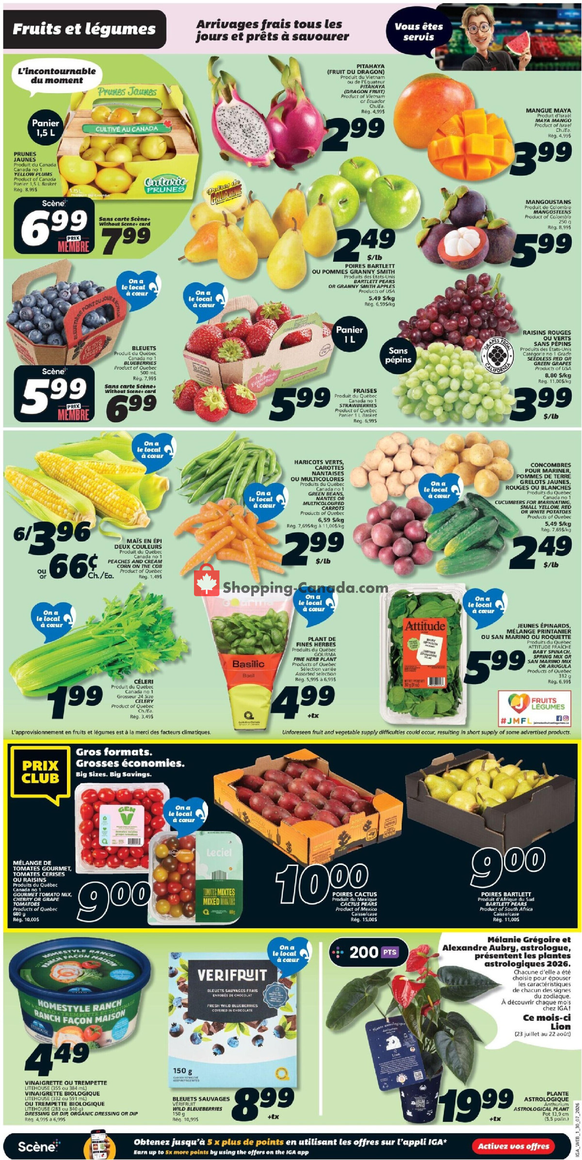 IGA Extra flyer from Thursday July 30, 2026 to Wednesday August 5, 2026 - page 3