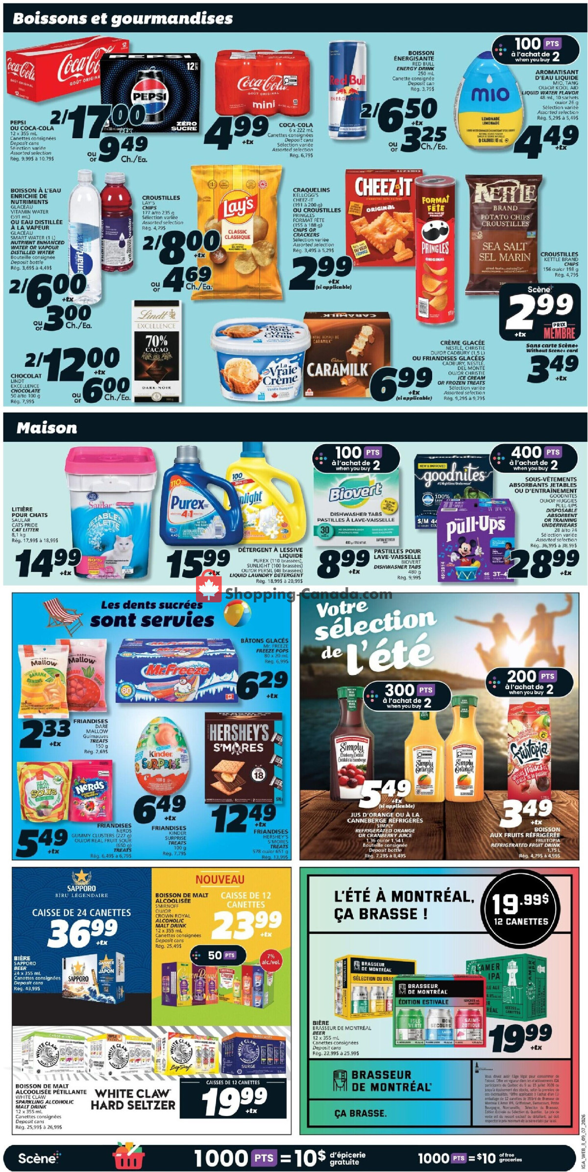 IGA Extra flyer from Thursday July 9, 2026 to Wednesday July 15, 2026 - page 11