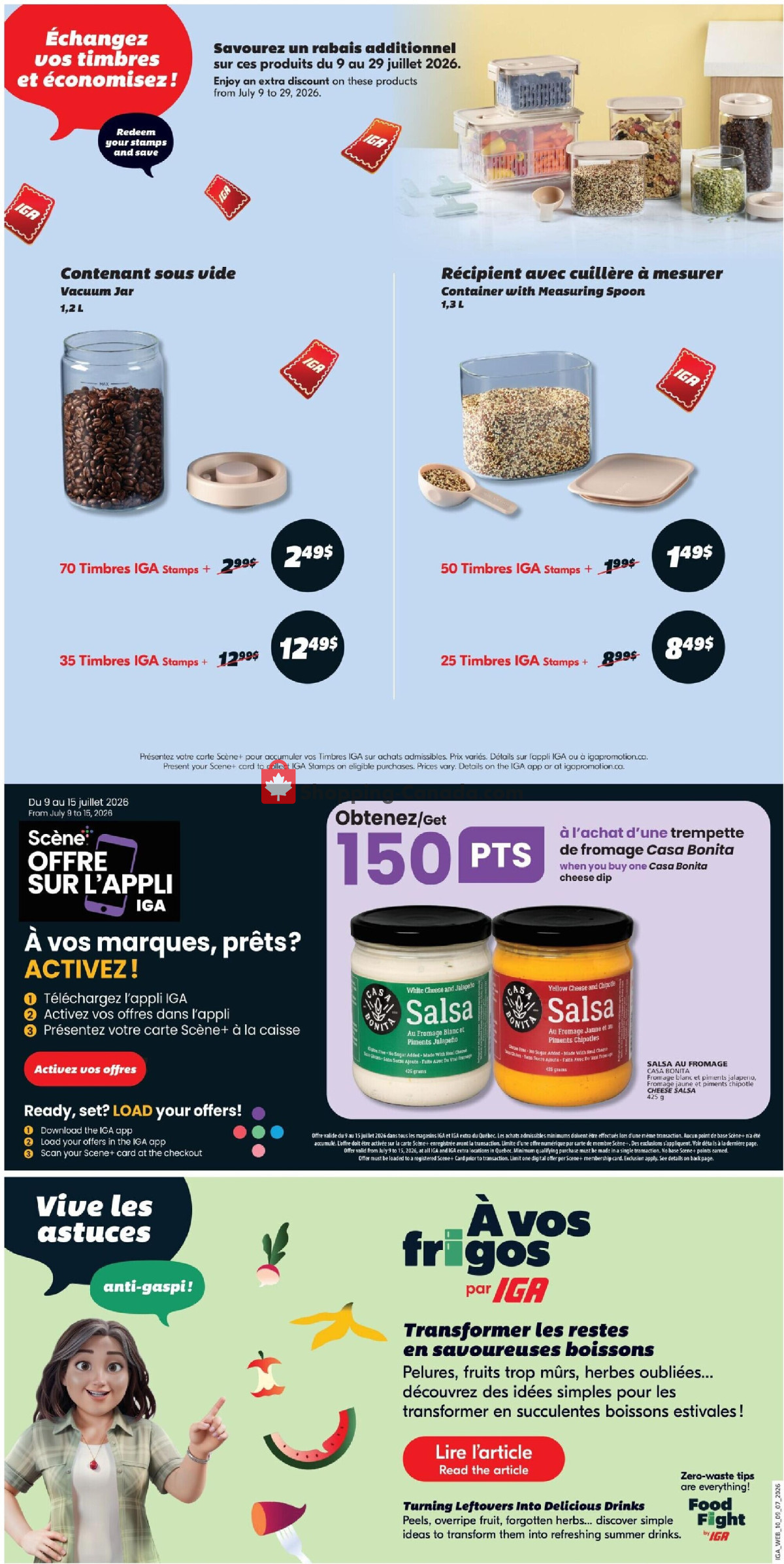 IGA Extra flyer from Thursday July 9, 2026 to Wednesday July 15, 2026 - page 13