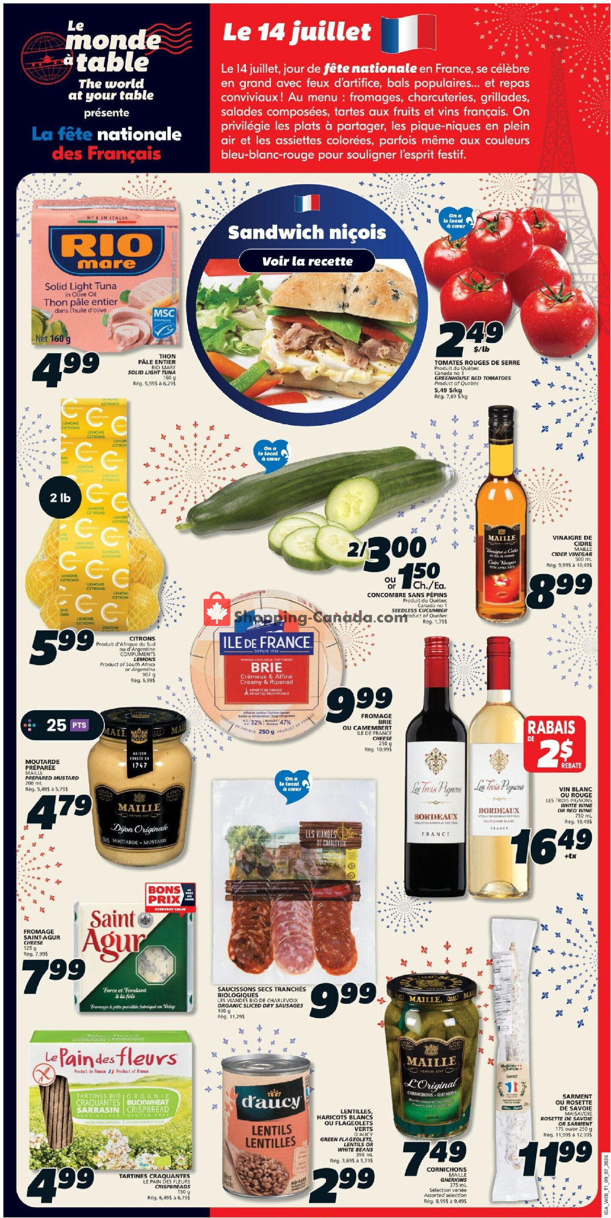 IGA Extra flyer from Thursday July 9, 2026 to Wednesday July 15, 2026 - page 15