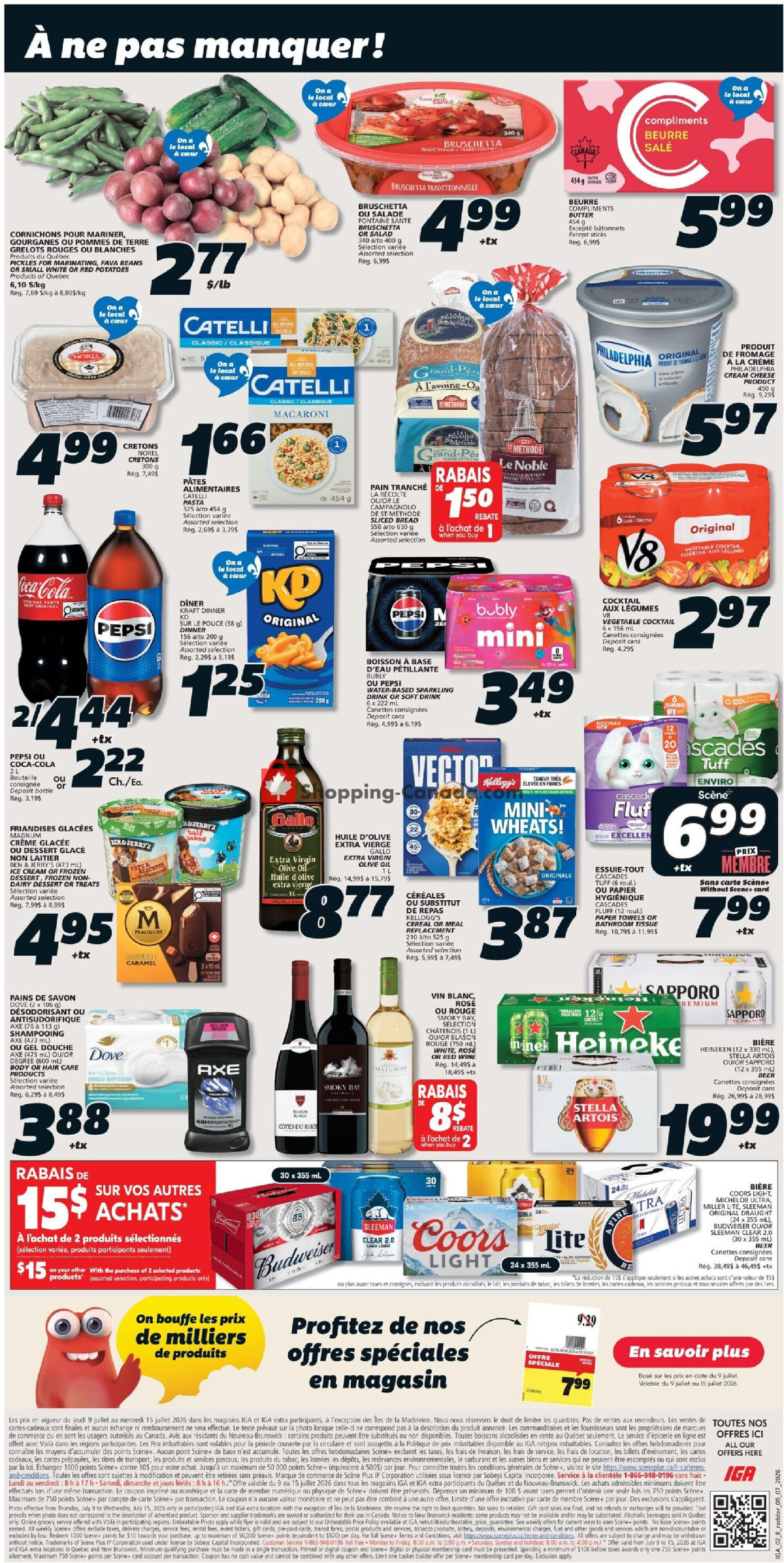 IGA Extra flyer from Thursday July 9, 2026 to Wednesday July 15, 2026 - page 2