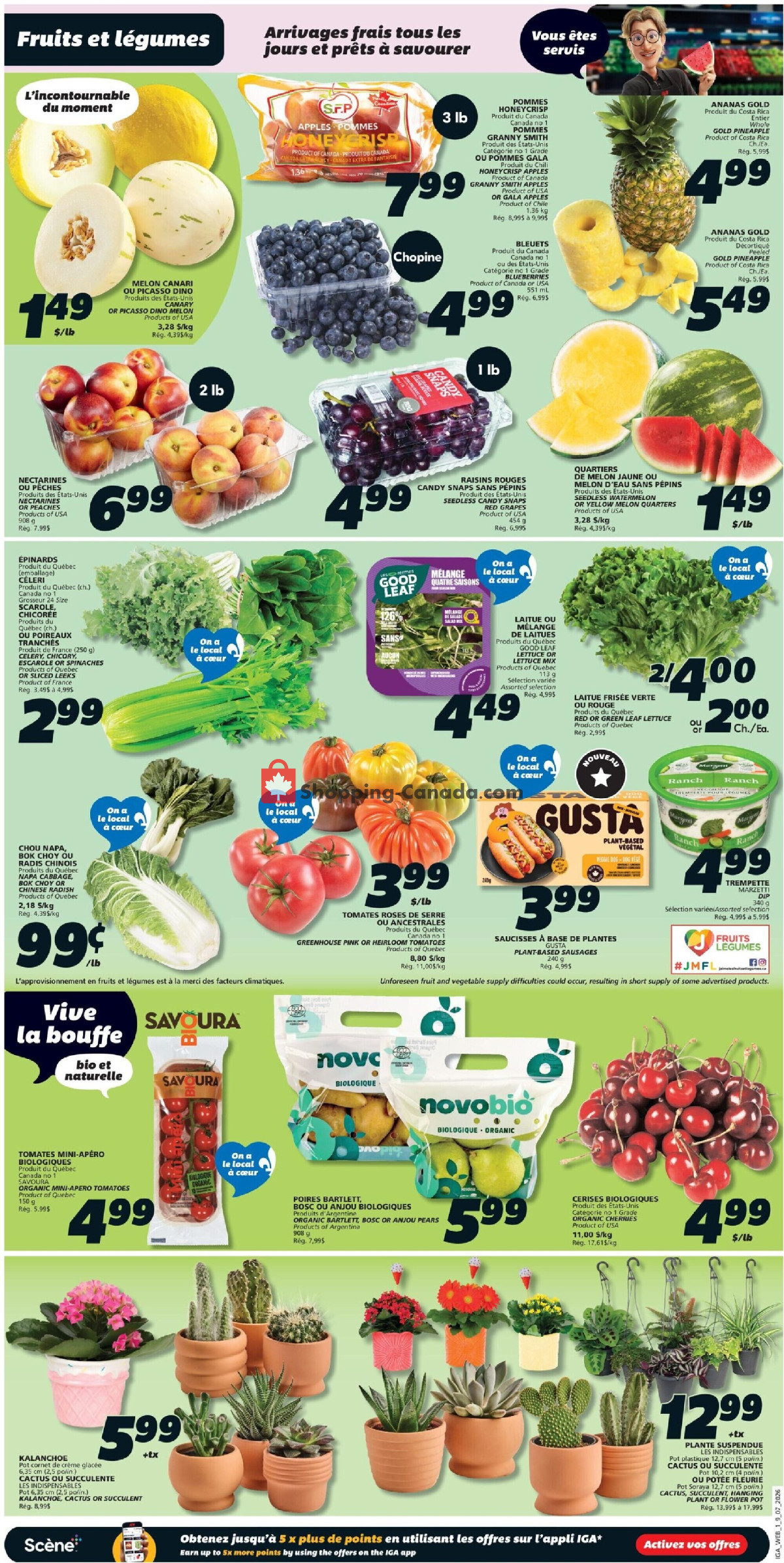 IGA Extra flyer from Thursday July 9, 2026 to Wednesday July 15, 2026 - page 3
