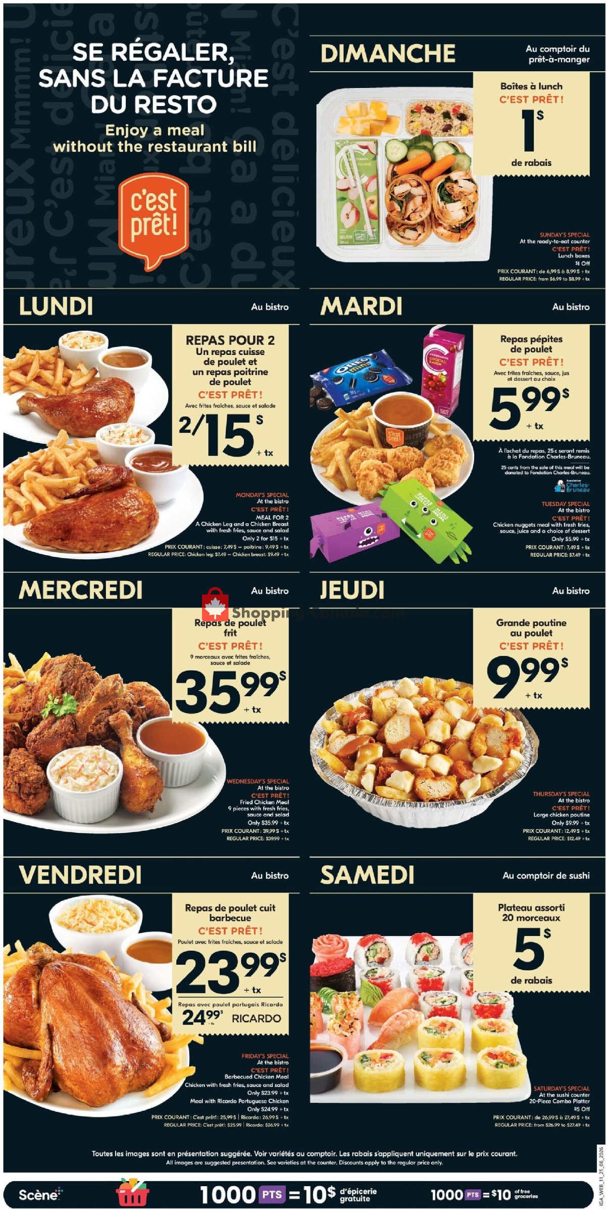 IGA Extra flyer from Thursday June 25, 2026 to Wednesday July 1, 2026 - page 14
