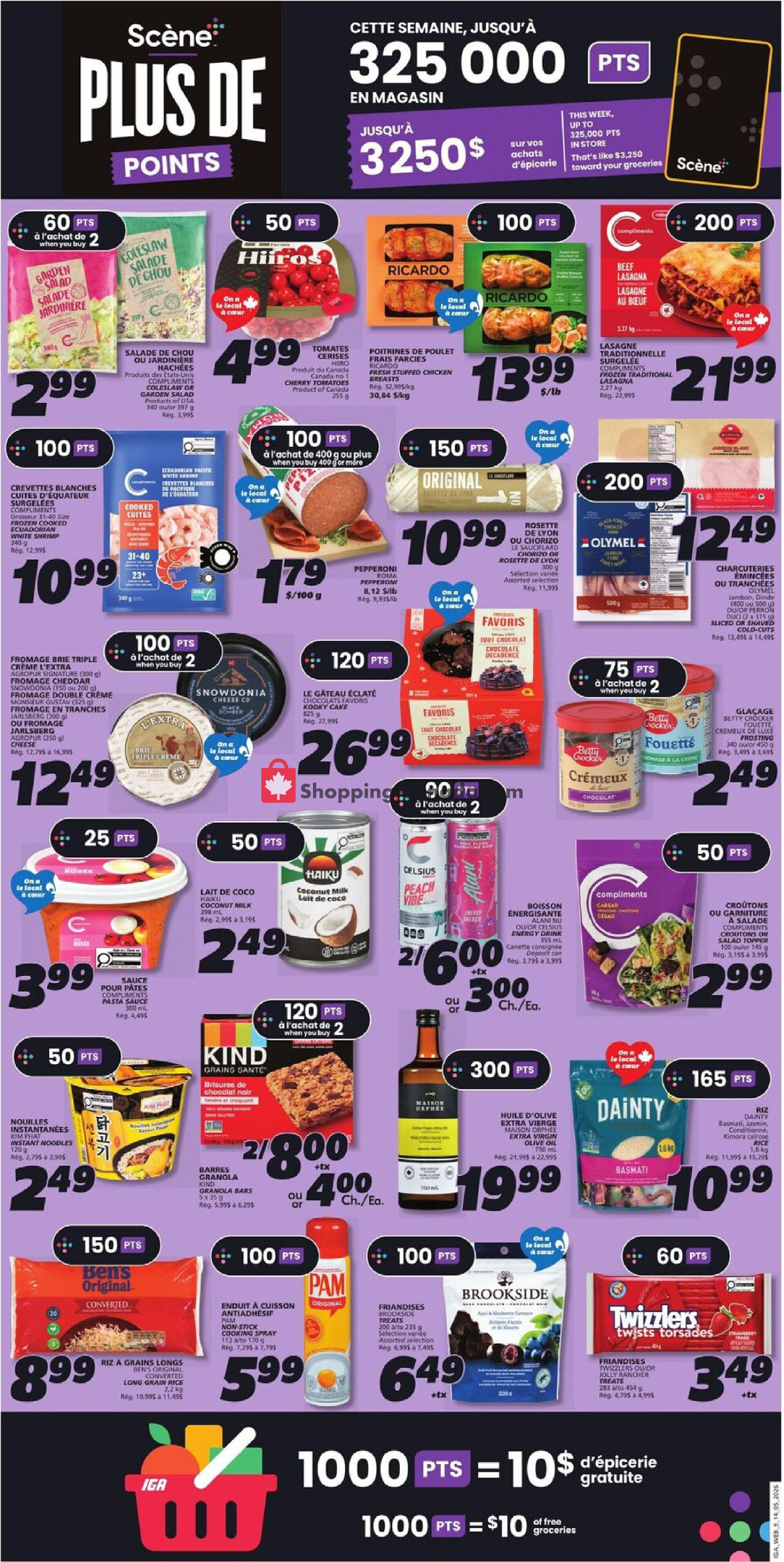 IGA Extra flyer from Thursday May 14, 2026 to Wednesday May 20, 2026 - page 14