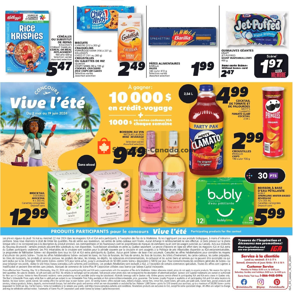 IGA Extra flyer from Thursday May 16, 2024 to Wednesday May 22, 2024 - page 18