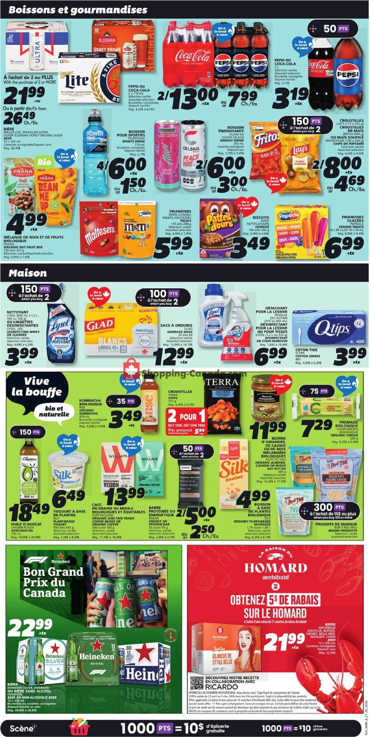 IGA Extra flyer from Thursday May 21, 2026 to Wednesday May 27, 2026 - page 12