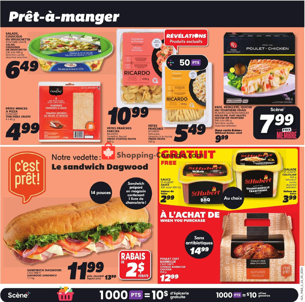 IGA Extra flyer from Thursday May 23, 2024 to Wednesday May 29, 2024 - page 19