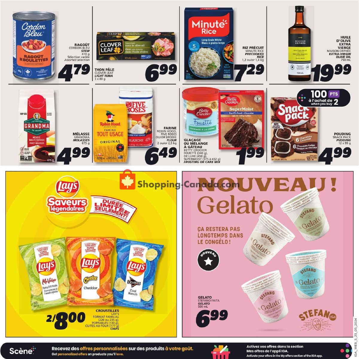 IGA Extra flyer from Thursday May 23, 2024 to Wednesday May 29, 2024 - page 22
