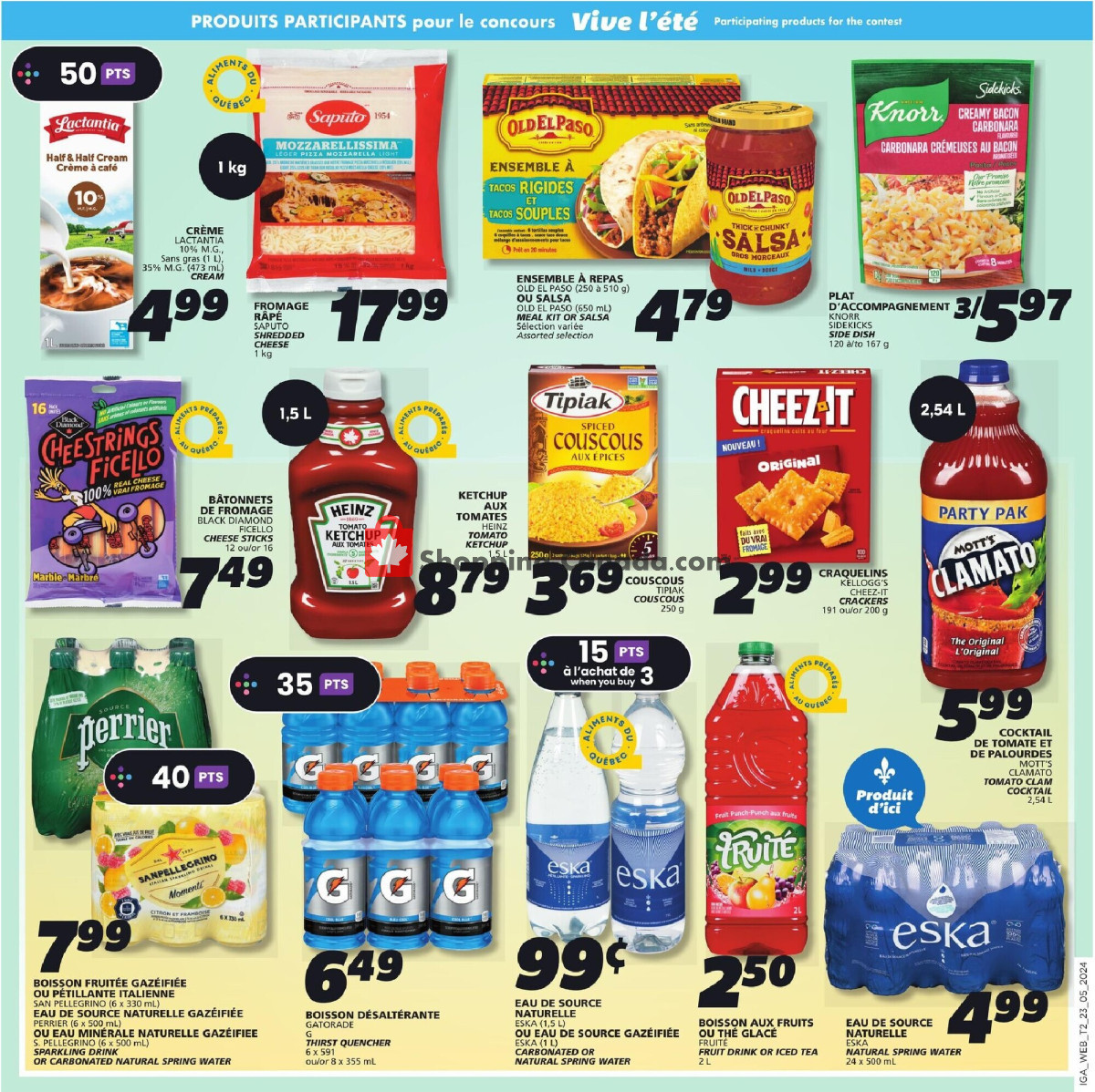IGA Extra flyer from Thursday May 23, 2024 to Wednesday May 29, 2024 - page 26